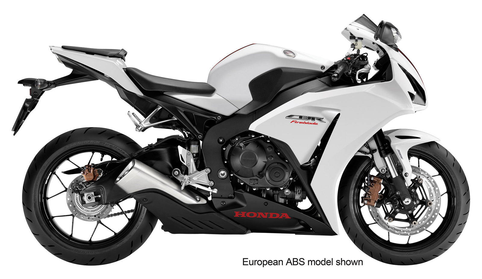 Amotopart 2012-2016 Honda Cbr1000rr Kit de carenado blanco