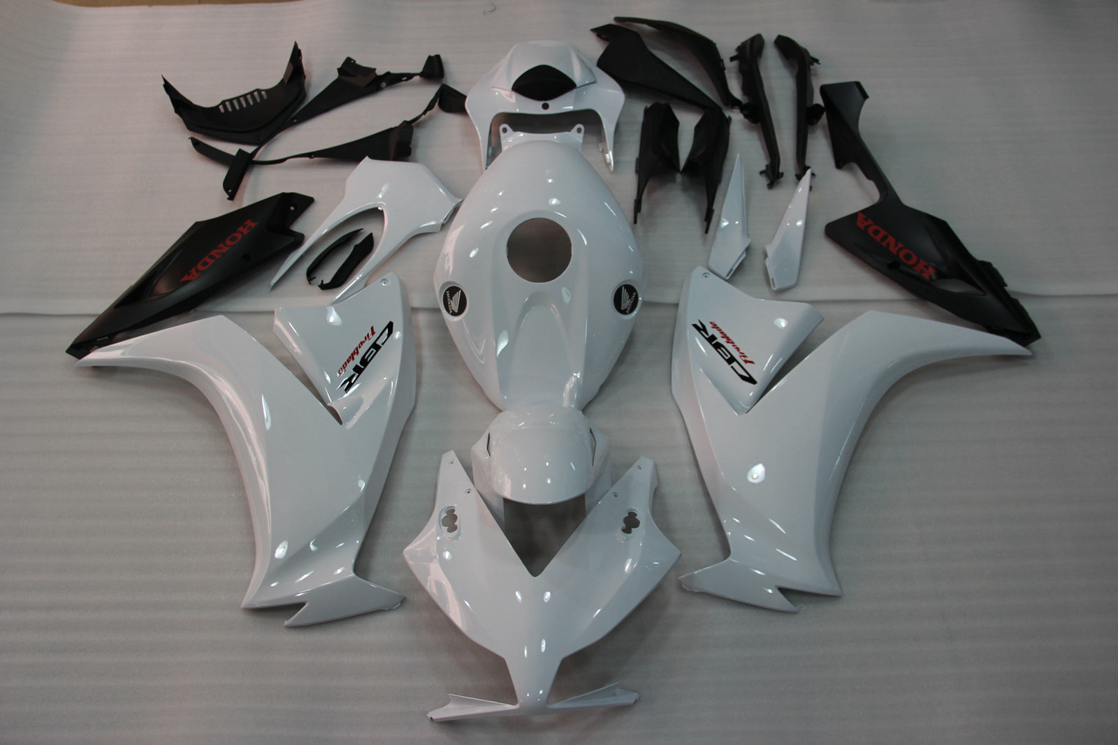 Amotopart 2012–2016 Honda Cbr1000rr weißes Verkleidungsset