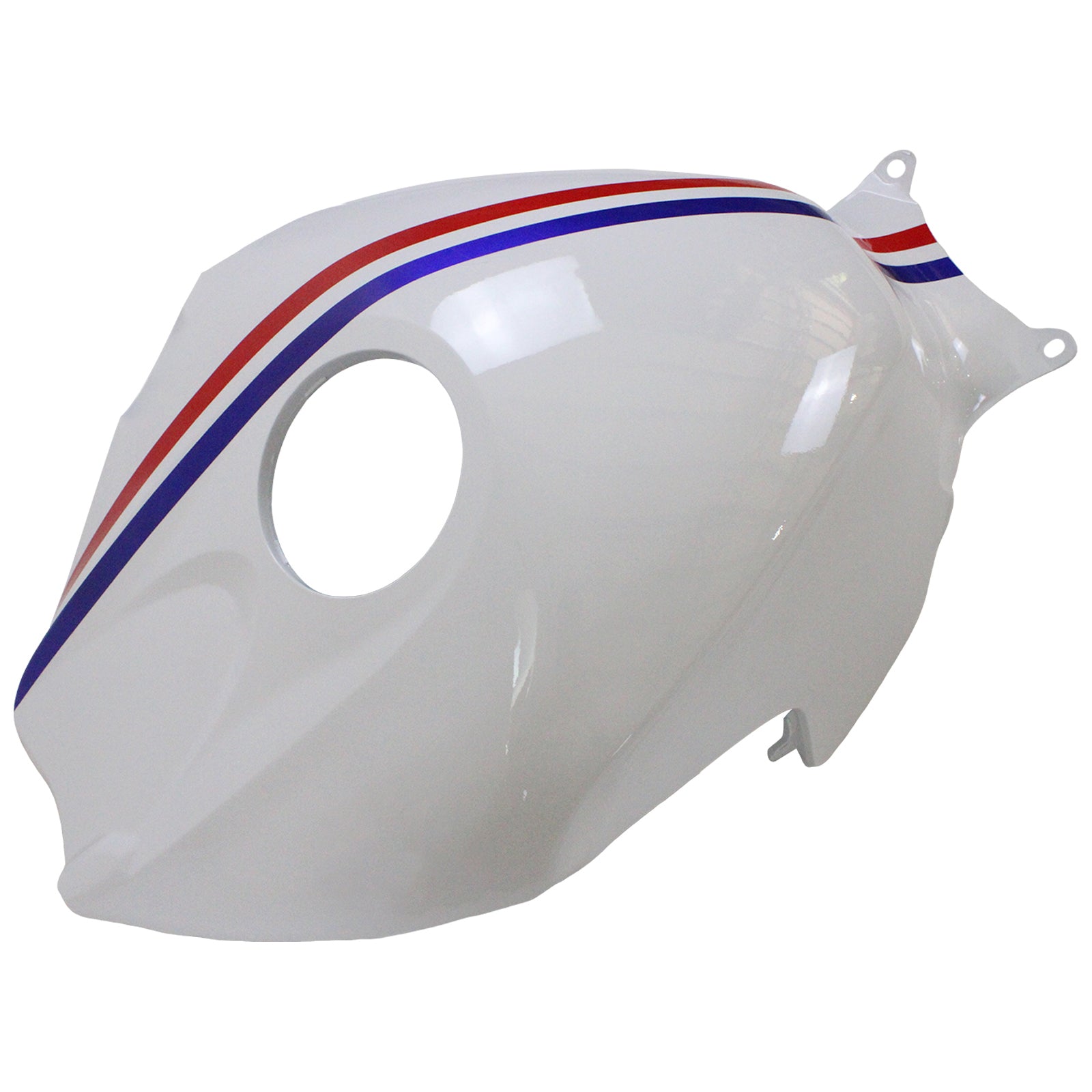 Amotopart 2012-2016 CBR1000RR Honda White with Blue Accent Fairing Kit