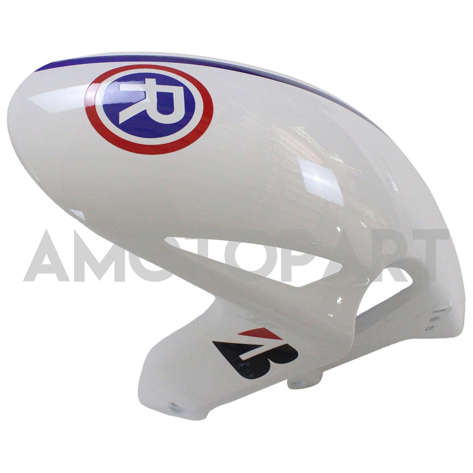 Amotopart 2012-2016 CBR1000RR HONDA WHITE s Blue Accent Fairing Kit