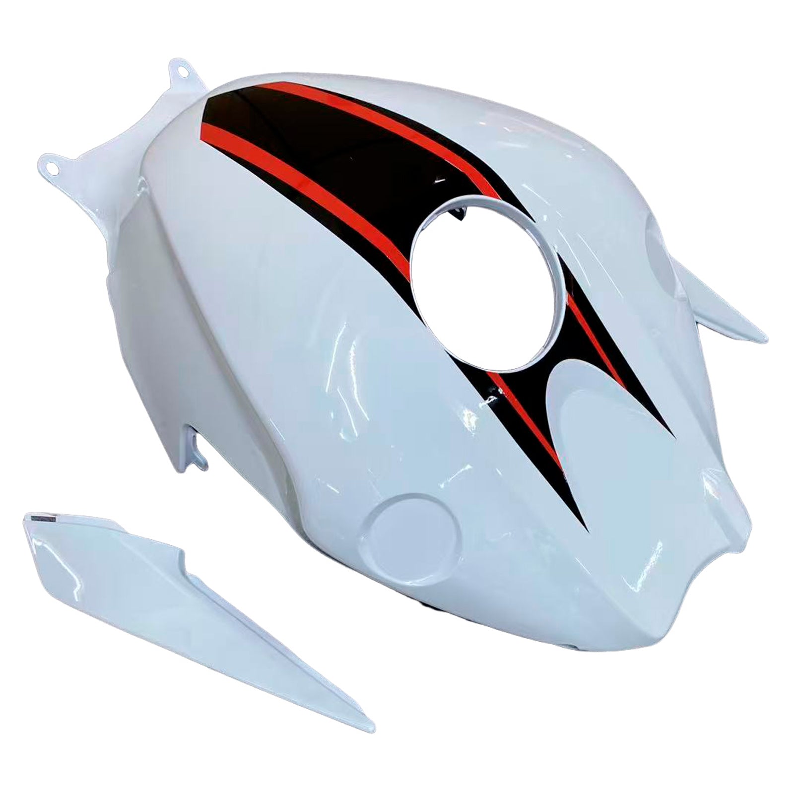 Amotopart 2012-2016 CBR1000RR Honda Blanc&Kit de carénage rouge