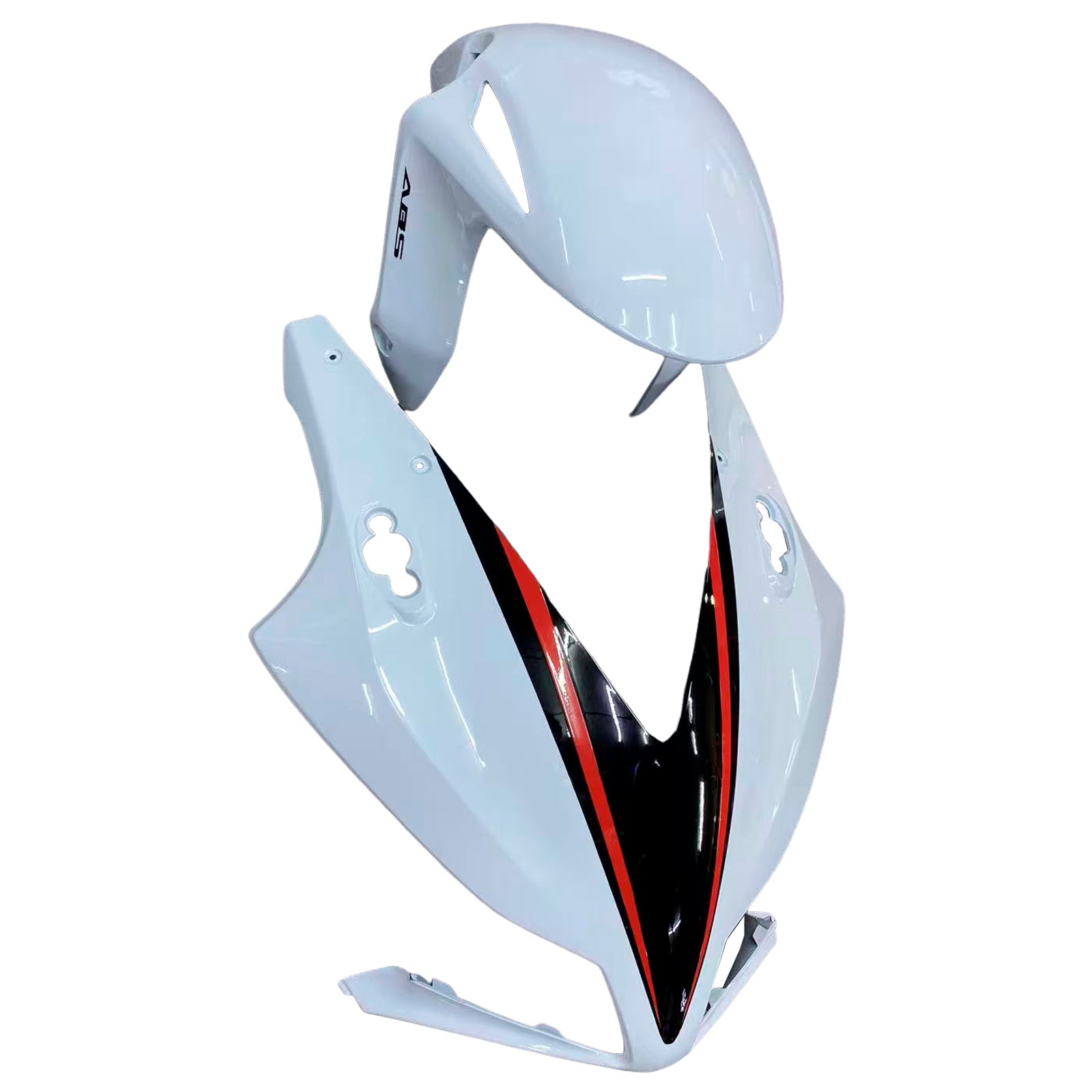 Amotopart 2012-2016 CBR1000RR Honda Blanc&Kit de carénage rouge