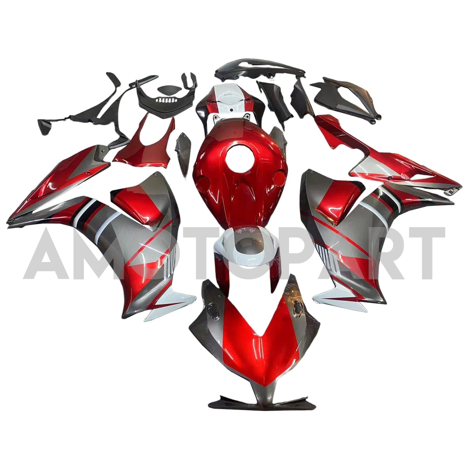 Amotopart 2012-2016 CBR1000RR HONDA RED & GREAD FAILING KIT