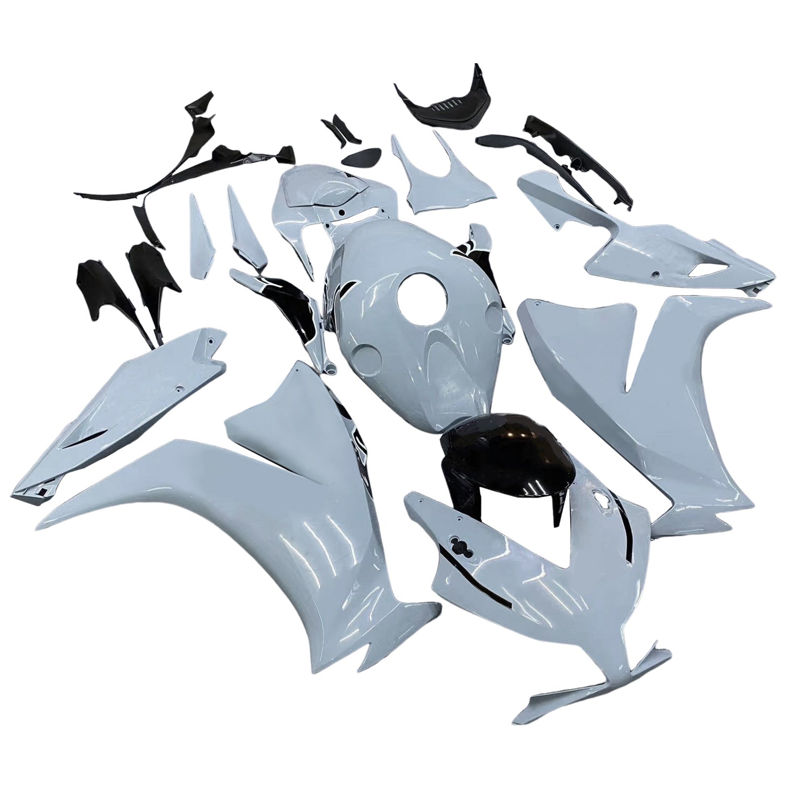 Amotopart 2012-2016 CBR1000RR Honda Blue Mix Grey Fairing Kit