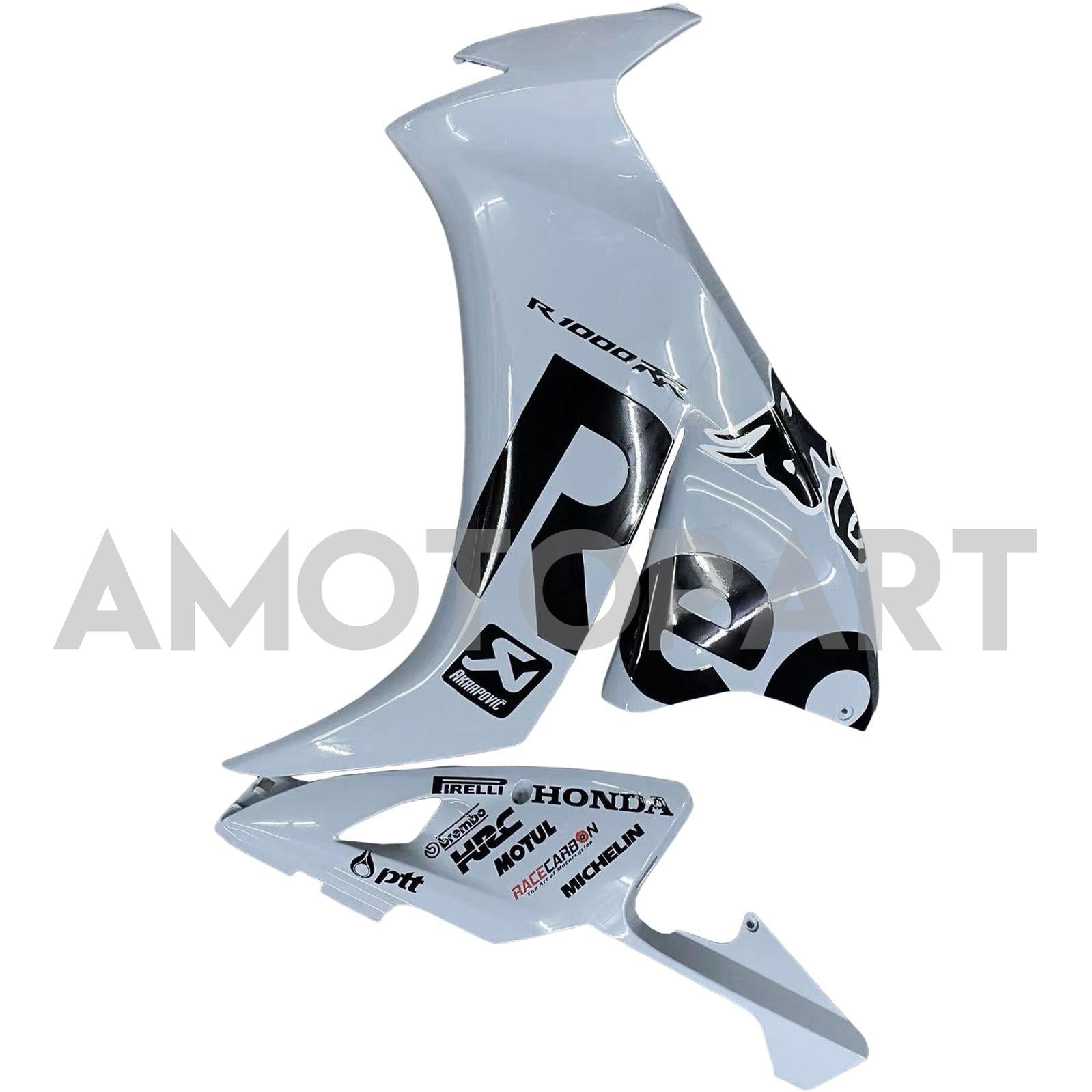 Amotopart 2012-2016 CBR1000RR Honda Blue mix Grey Fairing Kit
