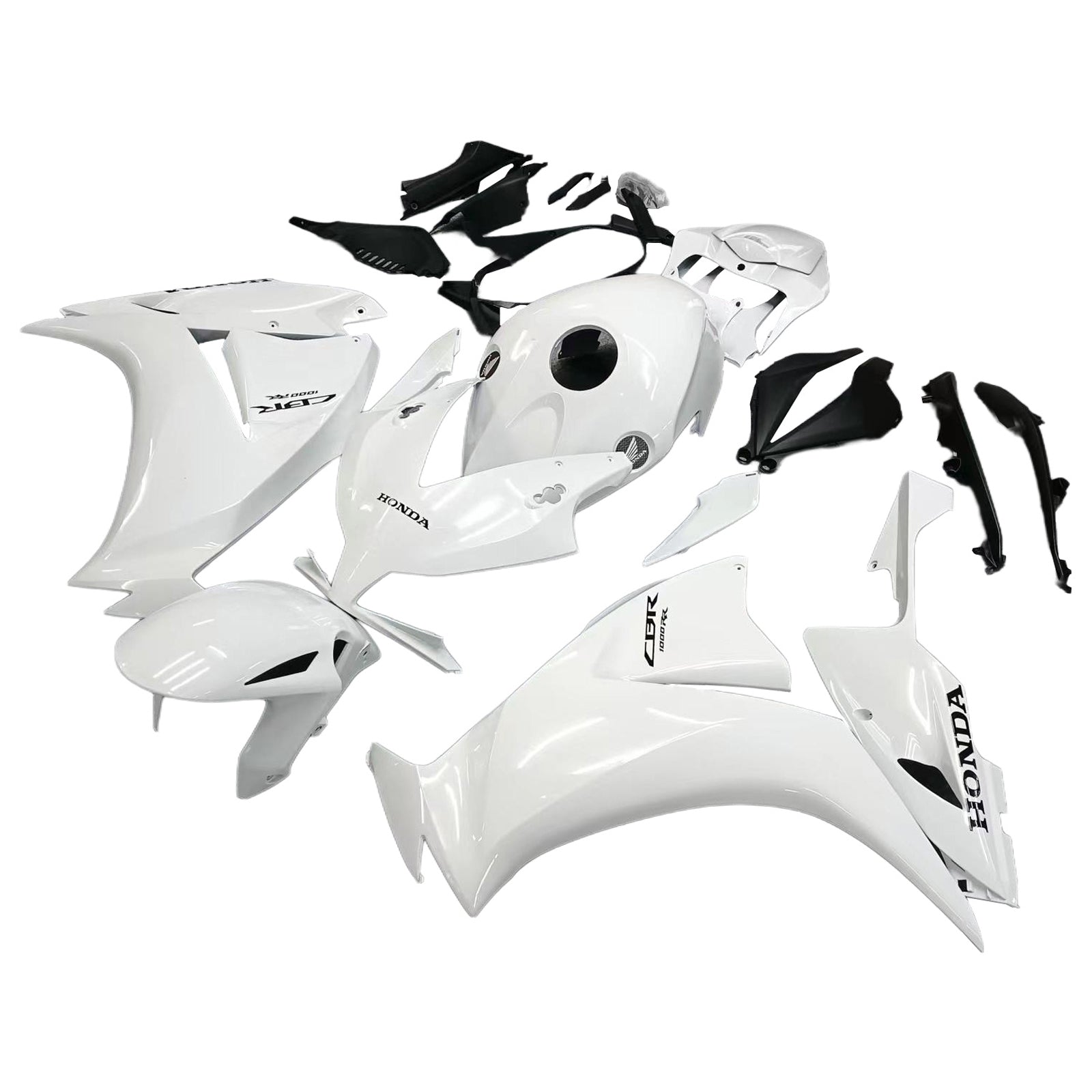 Amotopart 2012–2016 CBR1000RR Honda mattweißes Verkleidungsset