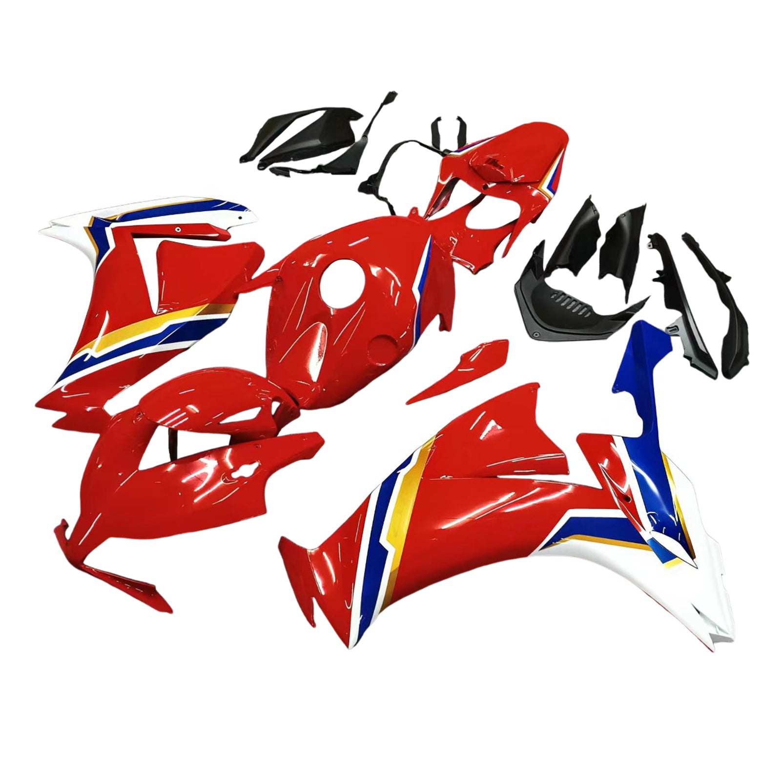 Amotopart 2012-2016 CBR1000RR Honda Blau&Red Style3 Verkleidungssatz