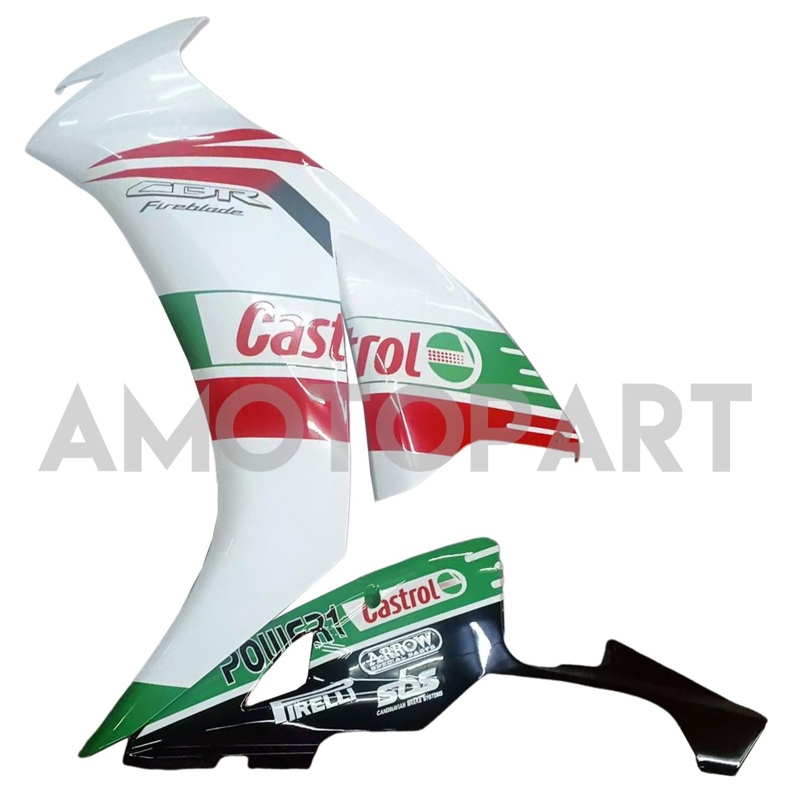 Amotopart 2012-2016 CBR1000RR Honda Red & Green Failing Kit