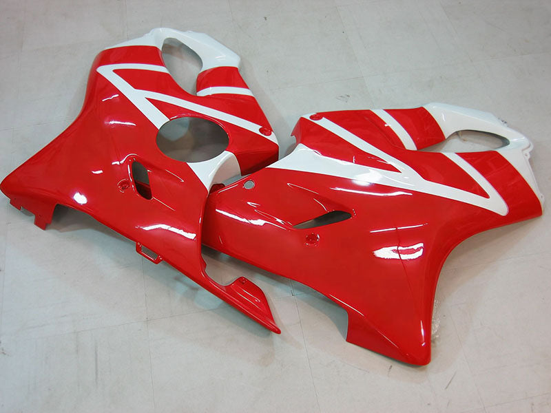 Amotopart 2001-2003 Honda CBR600 F4i Red&White Fairing Kit