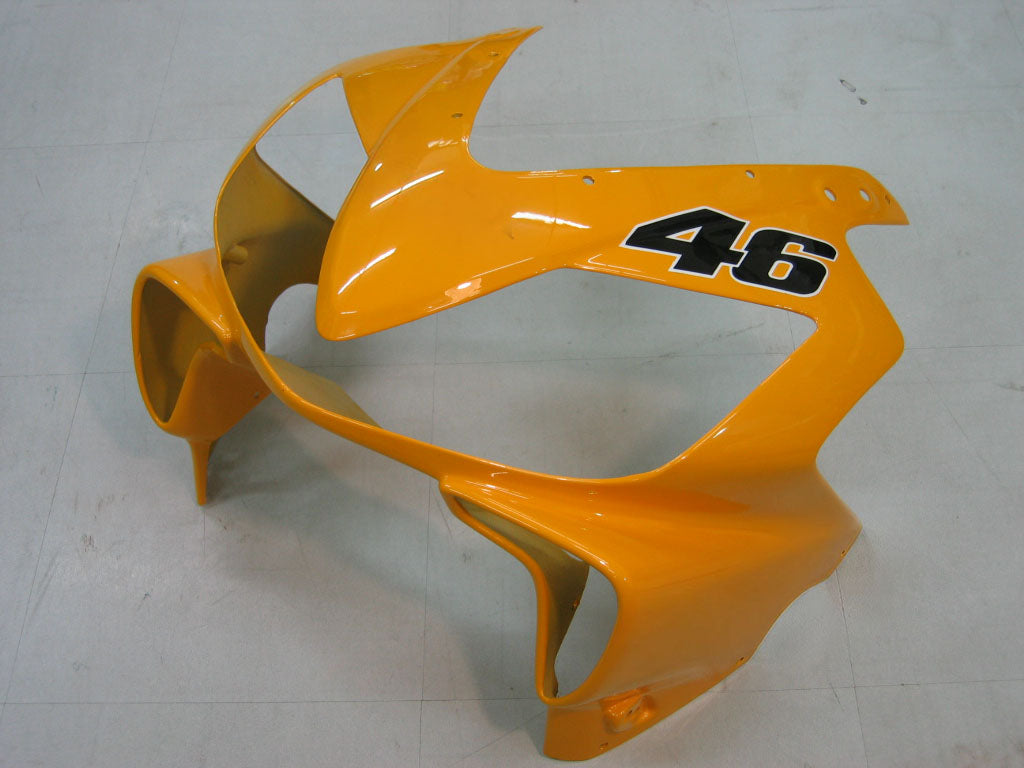 Amotopart 2001-2003 Honda CBR600 F4i Yellow&Blue Fairing Kit