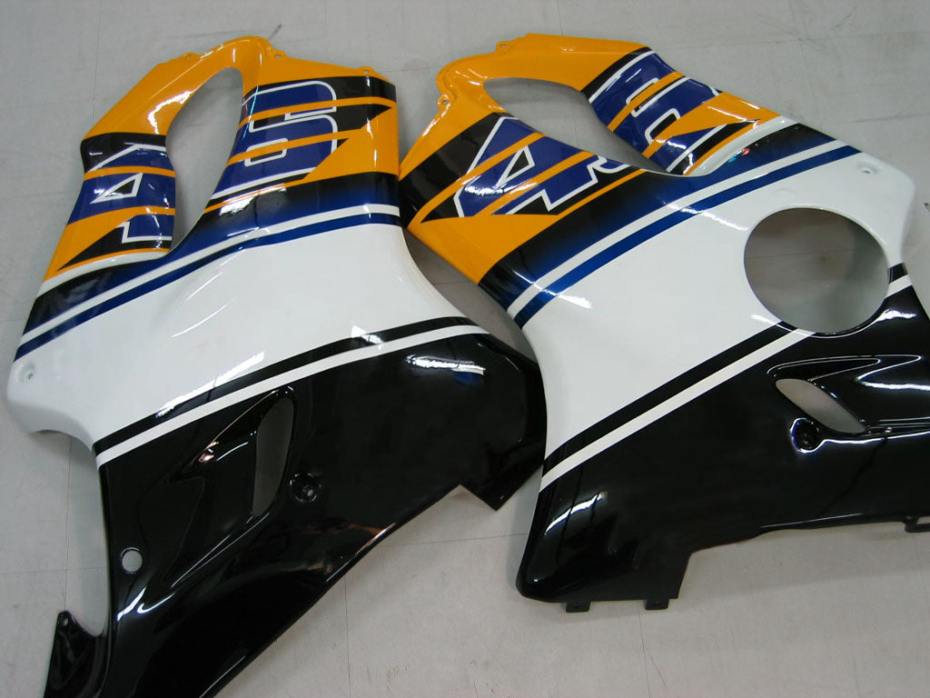 Amotopart 2001-2003 Honda CBR600 F4i Yellow&Blue Fairing Kit
