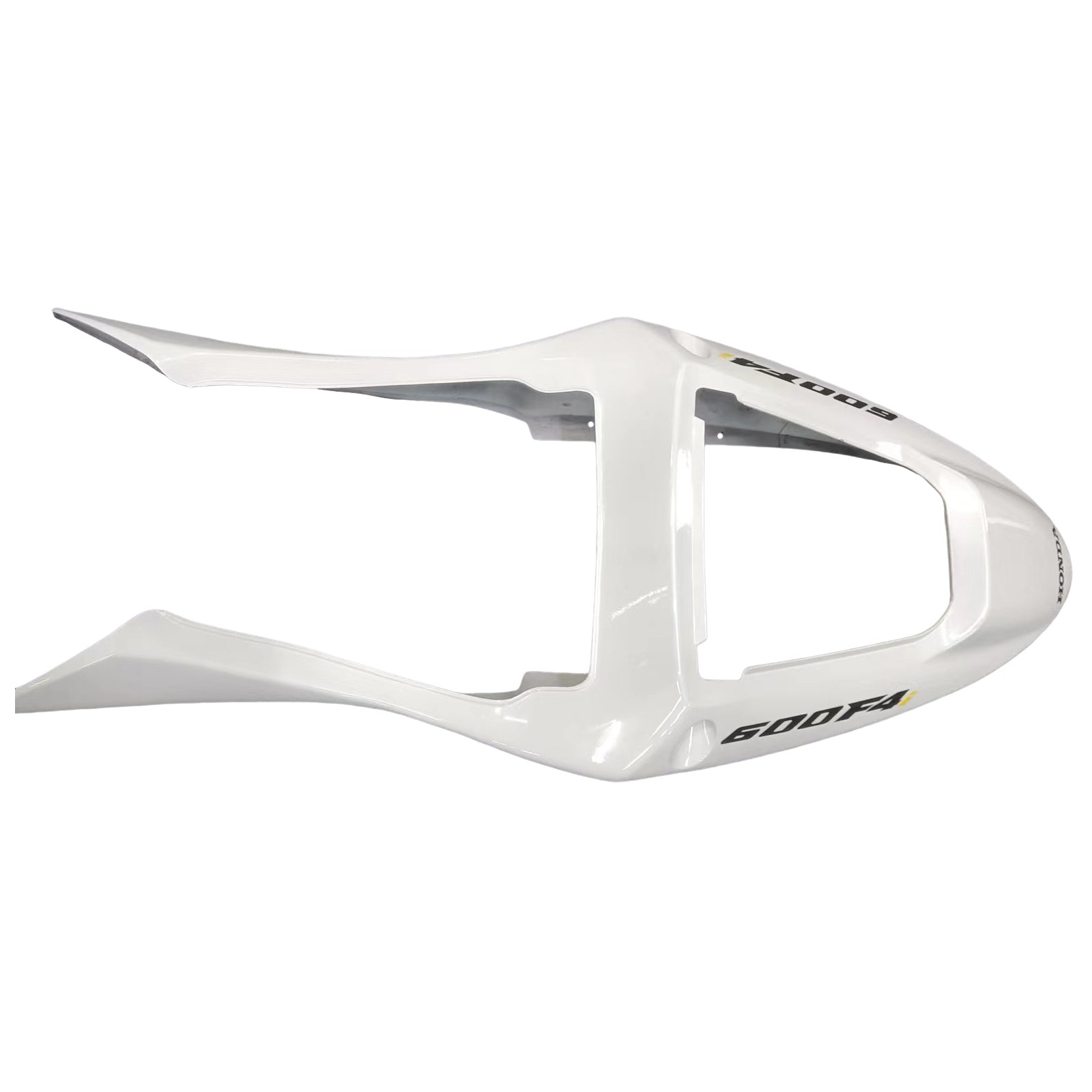 Amotopart Honda CBR600 F4i Blanc 2001-2003&Kit de carénage noir Style4
