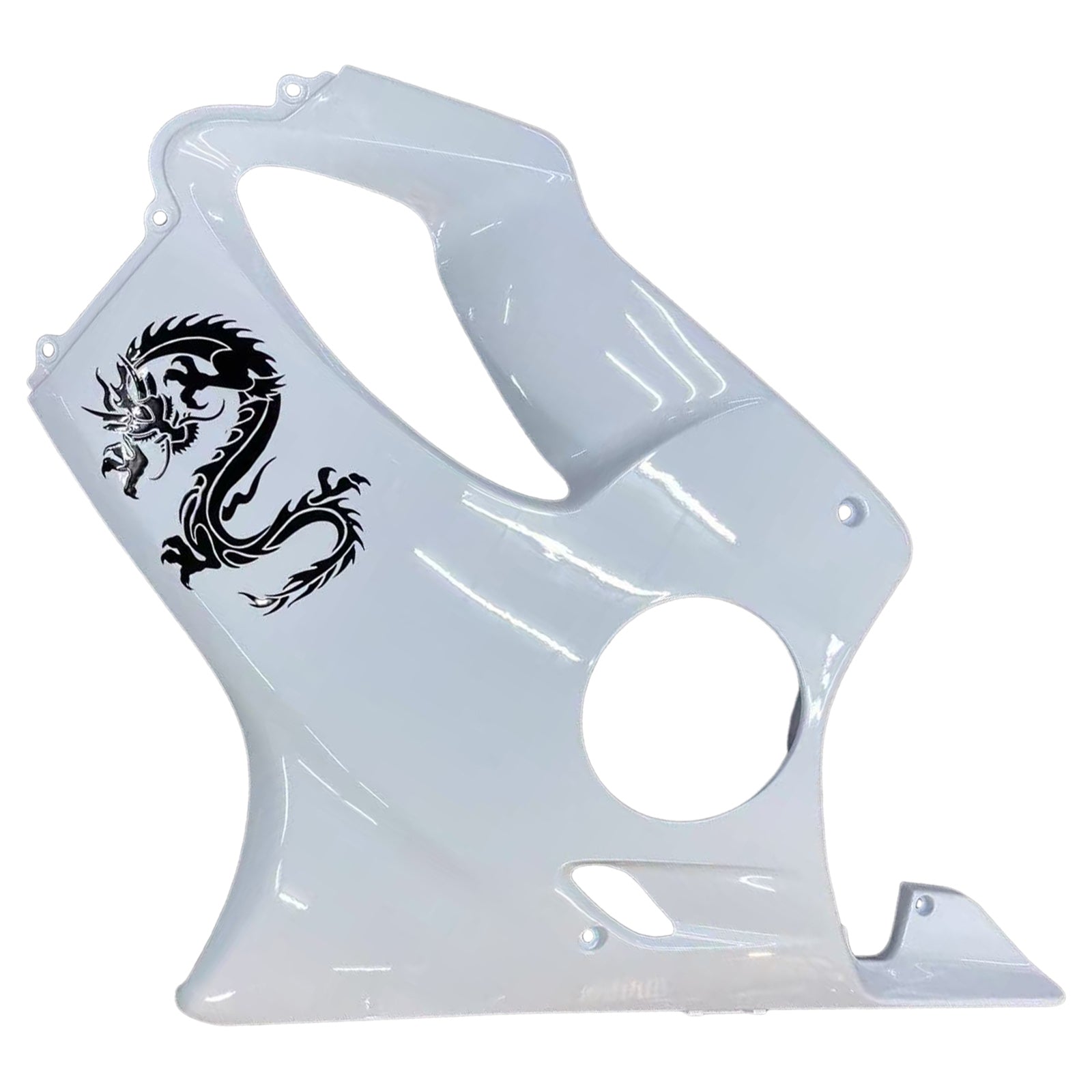 Amotopart ホンダ 2001-2003 CBR600F4i フェアリング ホワイト&ブラック キット