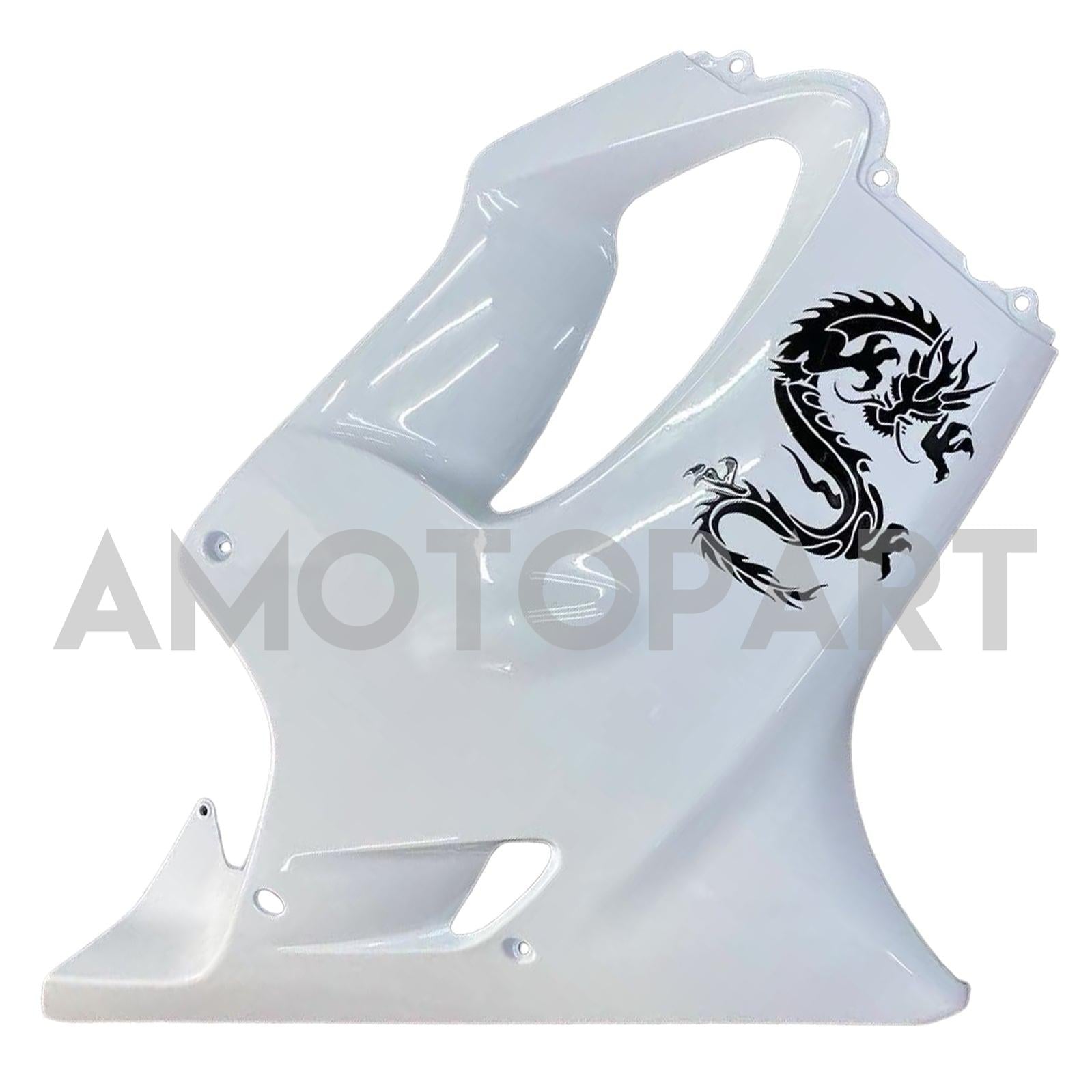 Amotopart Honda 2001-2003 CBR600F4i Fairing White&Black Kit