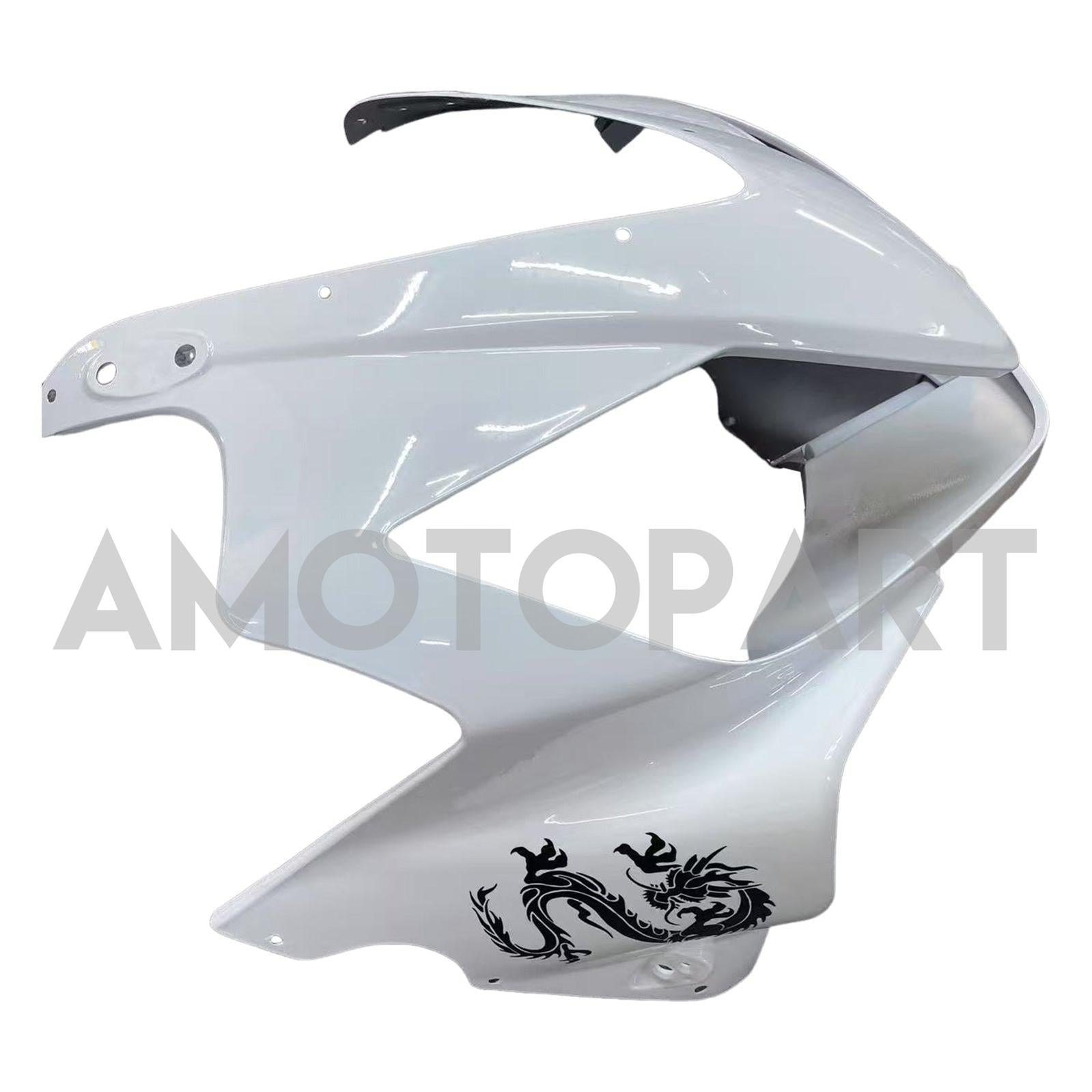 Amotopart Honda 2001-2003 CBR600F4i Fairing White&Black Kit
