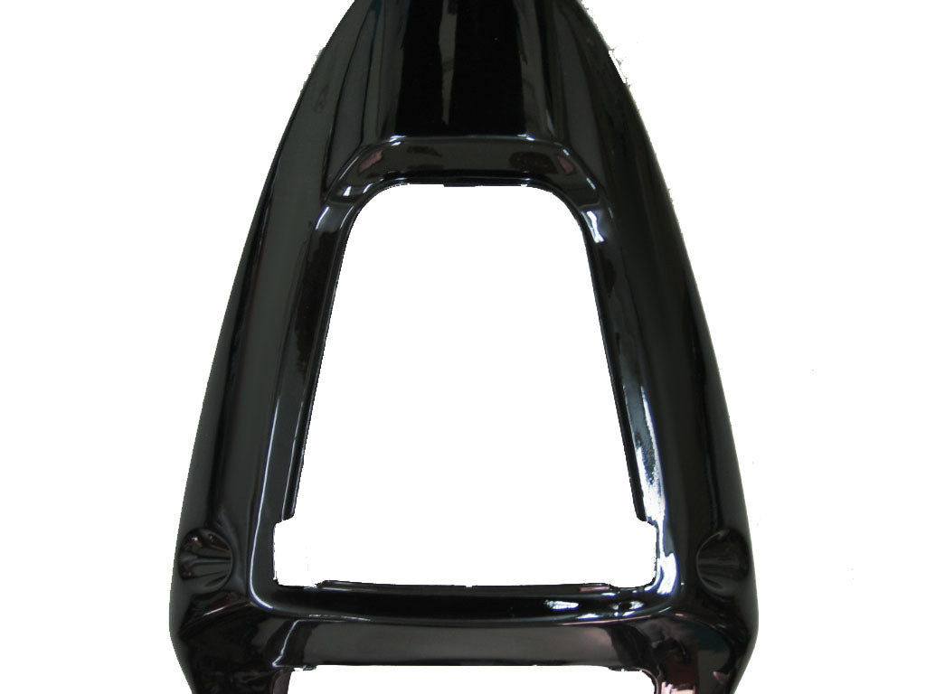 Amotopart 2001-2003 Honda CBR600 F4i negro con kit de carenado de llama roja