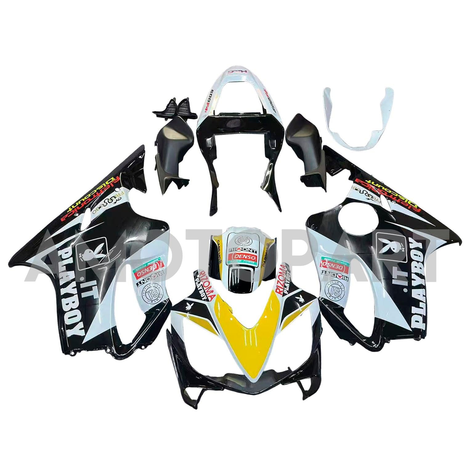 Amotopart 2001-2003 Honda CBR600 F4I Playboy Fairing Kit