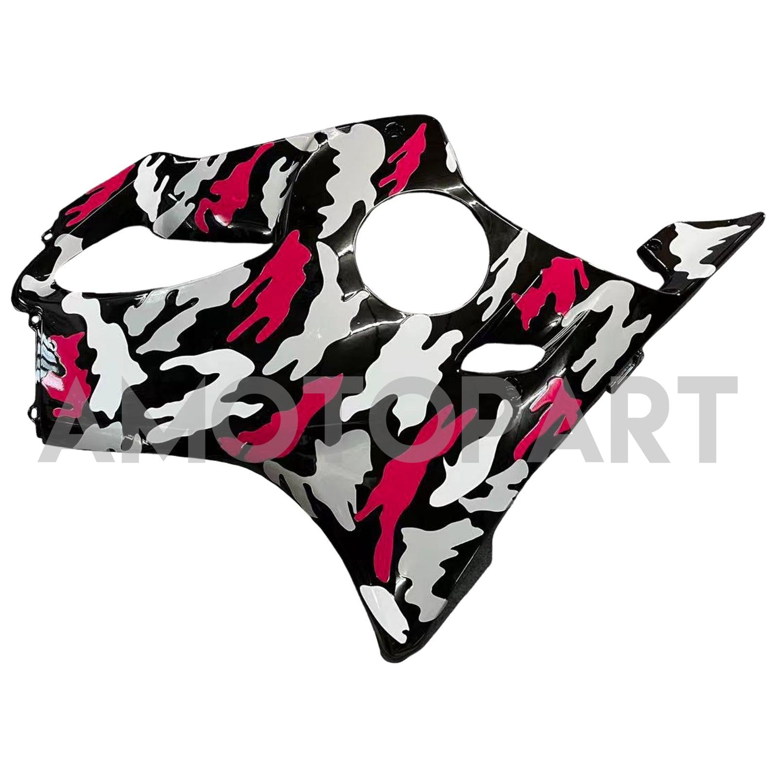Amotopart 2001-2003 Honda CBR600F4I Fairing Camo Red Kit