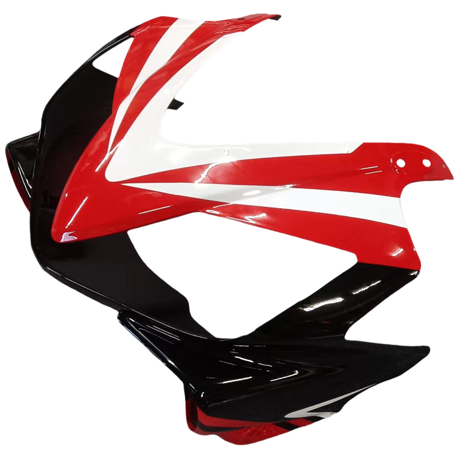 Amotopart 2001-2003 Honda CBR600F4i Kit de carénage rouge et noir Style4