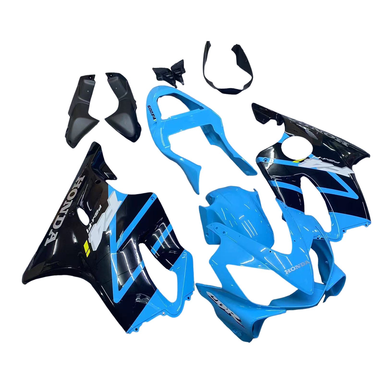 AMOTOPT 2001-2003 HONDA CBR600F4I KIT AZUL & BLACK
