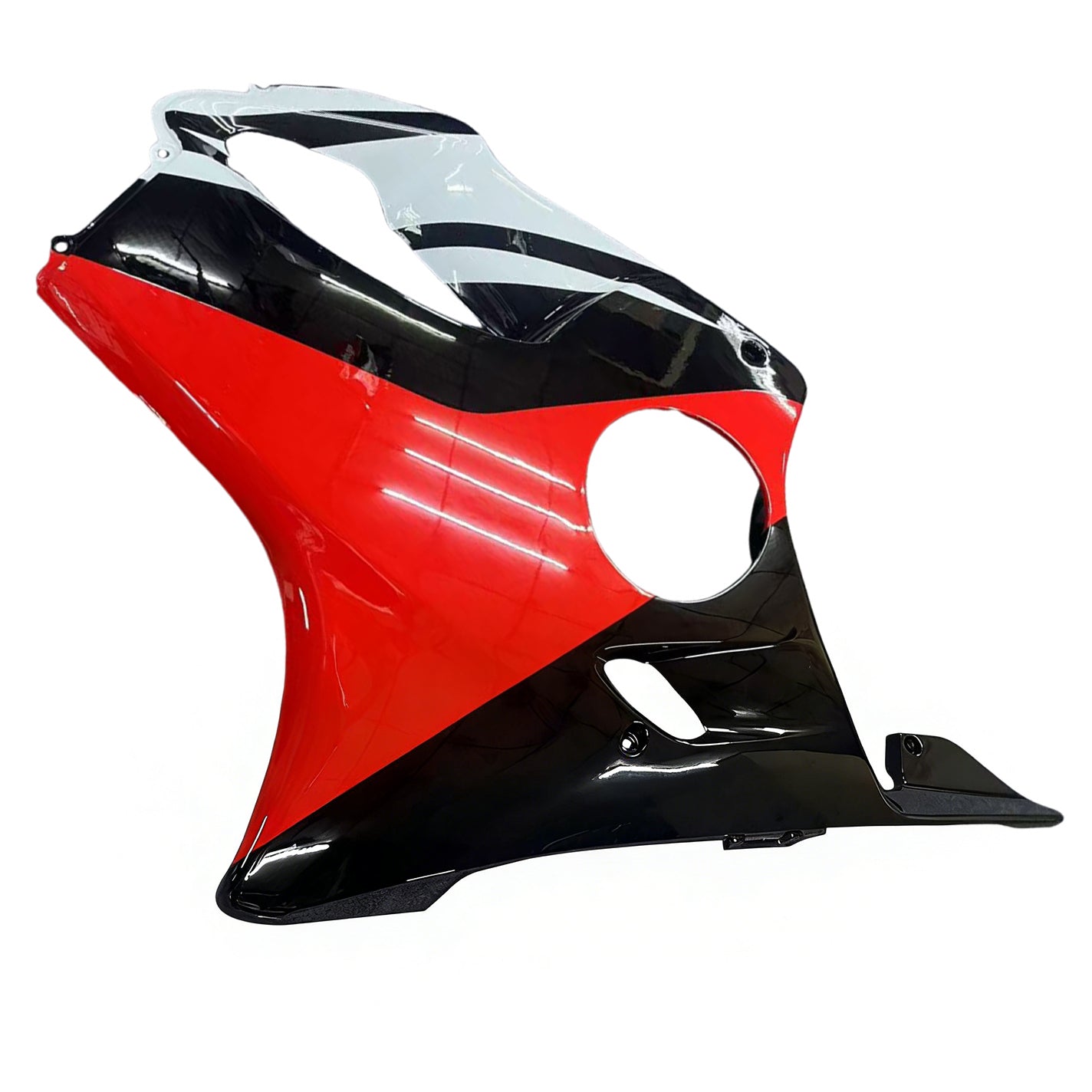 Amotopart 2001-2003 Honda CBR600F4I FAIRICE RED & BLACK STYLE 1 KIT