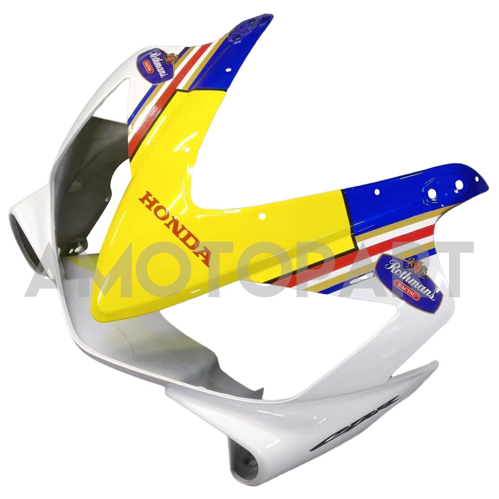 Amotopart 2004-2007 Honda CBR600 F4I Blue & Yellow with Logo Style2 Zestaw owiewki