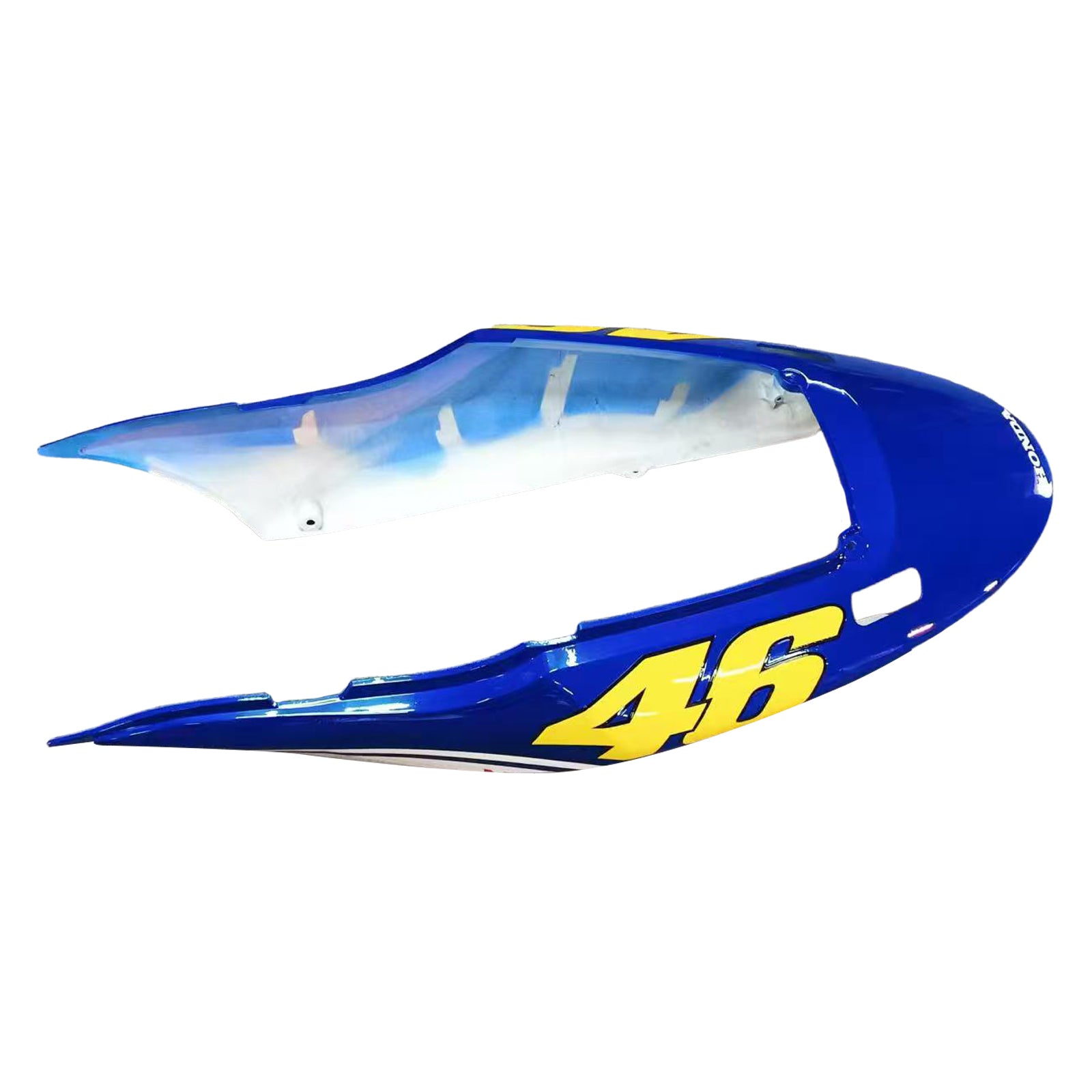 Amotopart 2004-2007 Honda CBR600 F4I Blue & Yellow With Logo Style3 Fairing Kit
