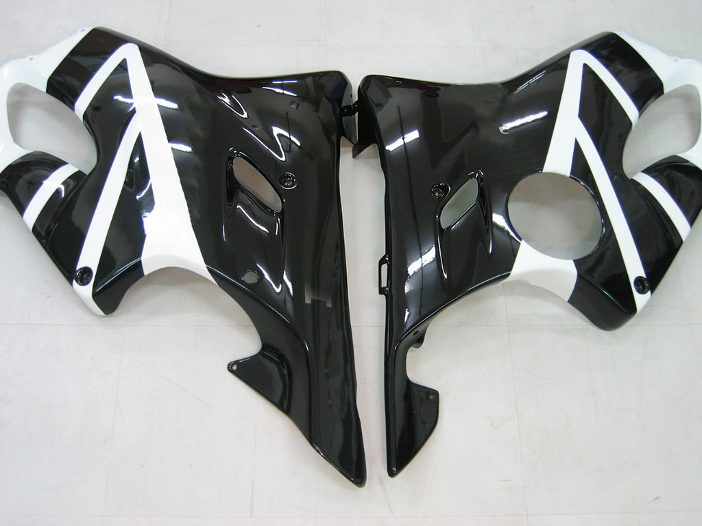 Amotopart 2004-2007 Honda CBR600 F4i Weiß&Schwarzes Verkleidungsset