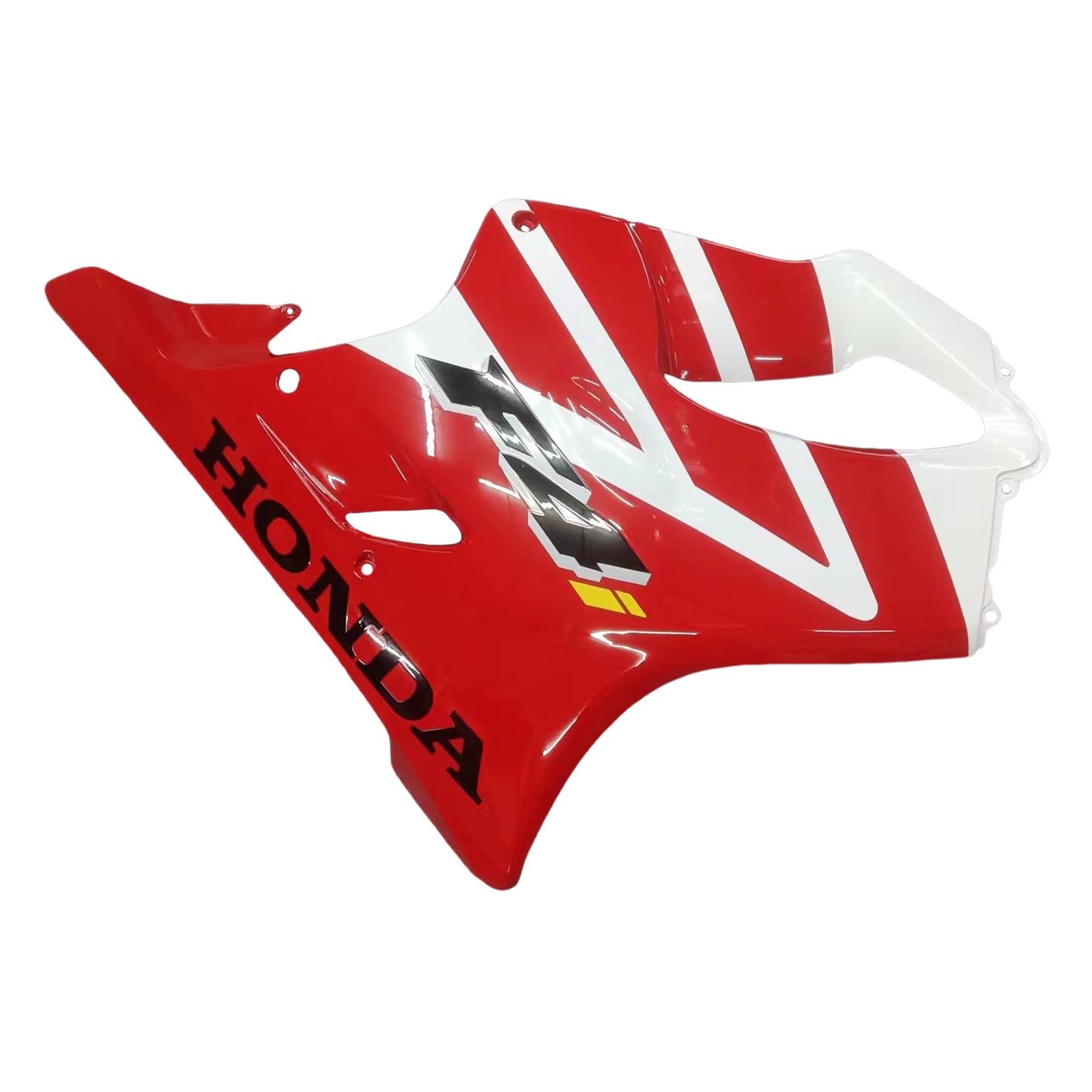 Amotopart 2004-2007 ホンダ CBR600 F4i レッド&ホワイト フェアリングキット