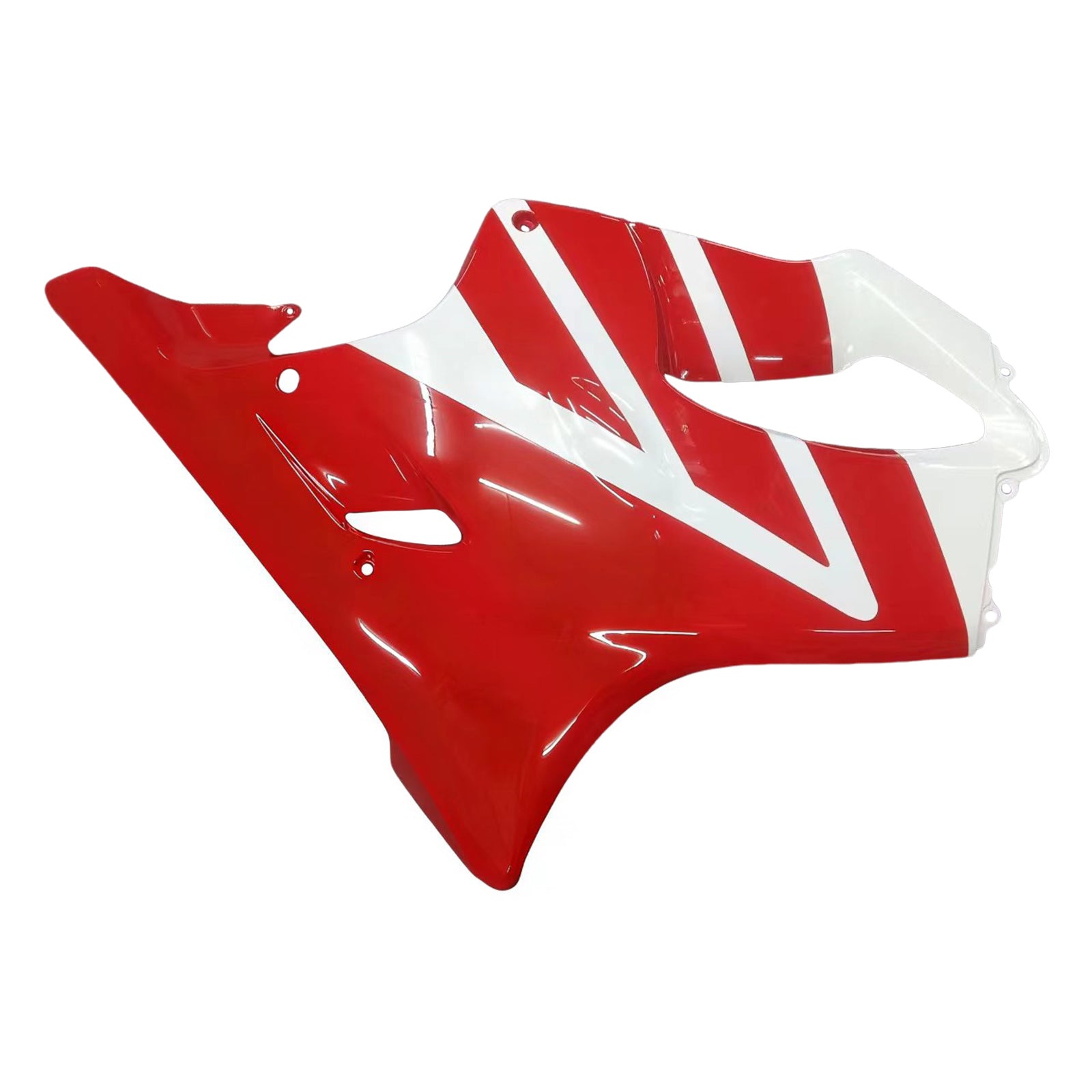 Amotopart 2004-2007 Honda CBR600 F4i Red&White Fairing Kit