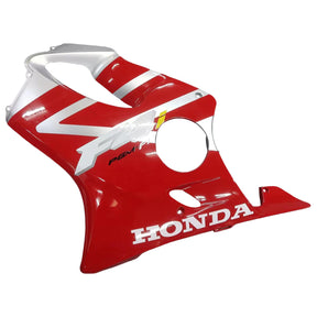 Amotopart 2004–2007 Honda CBR600 F4i Verkleidungsset in Rot und Silber