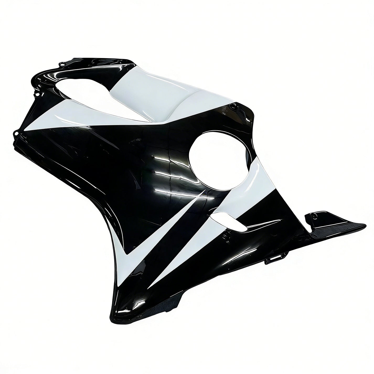 Amotopart 2004–2007 Honda CBR600 F4i Weiß Schwarz Verkleidungsset