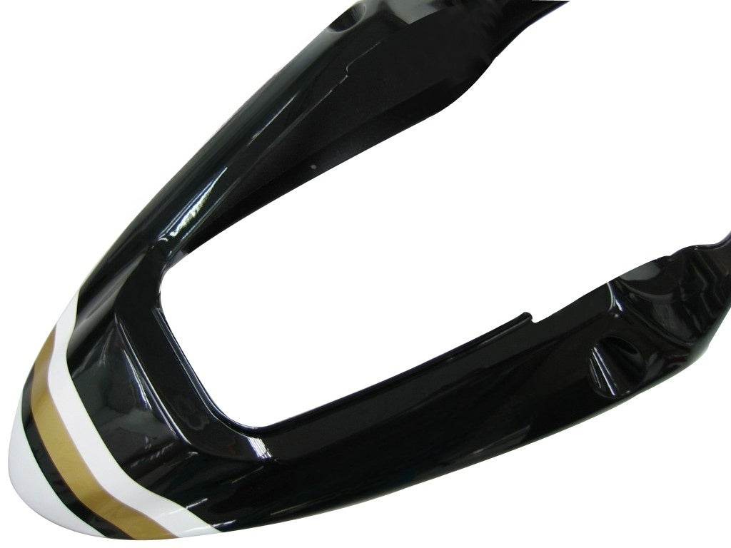 Amotopart 2003-2010 Honda CBR600F4i Fairing Black&Blue Flame Kit