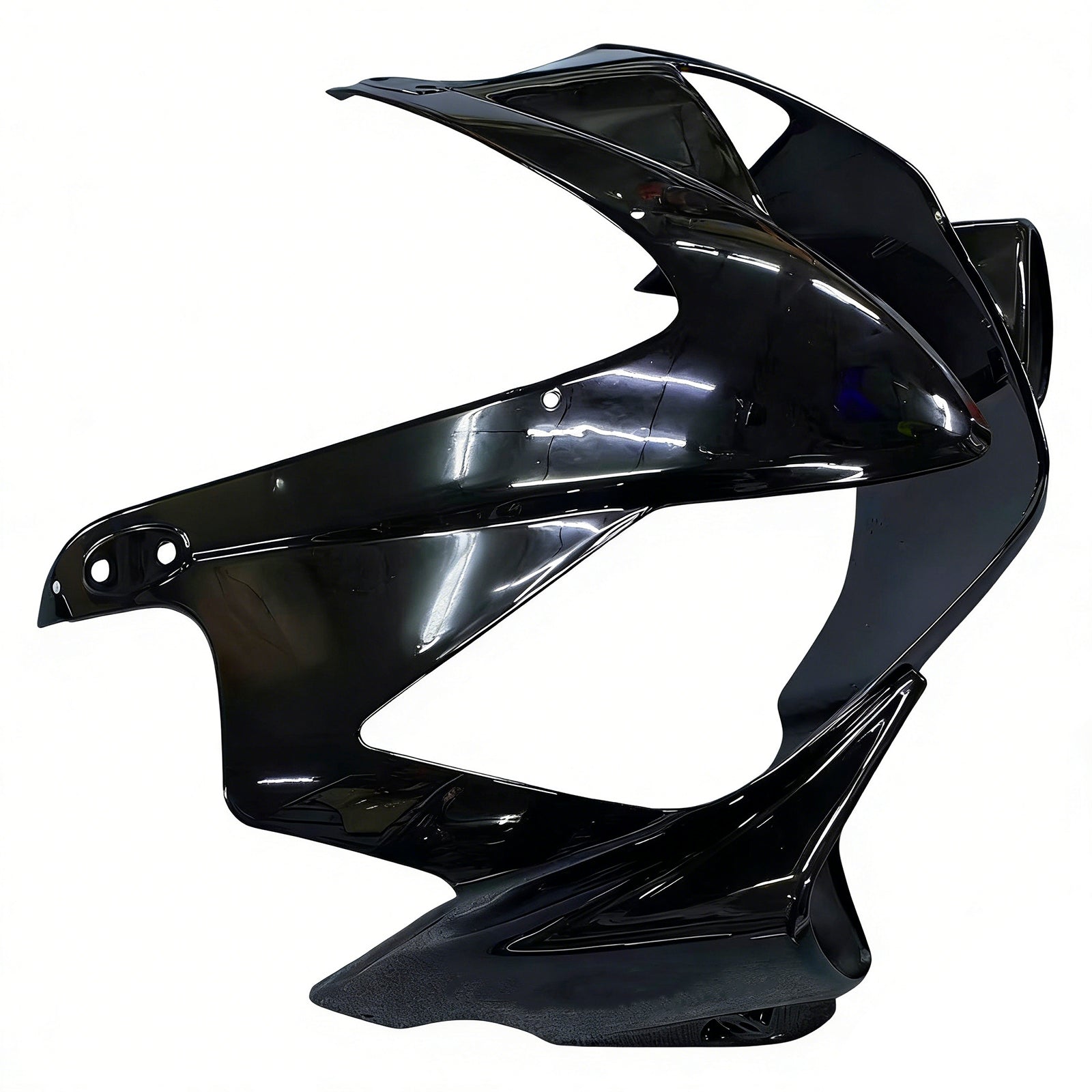 Amotopart 2004-2007 Honda CBR600 F4i Black White Fairing Kit