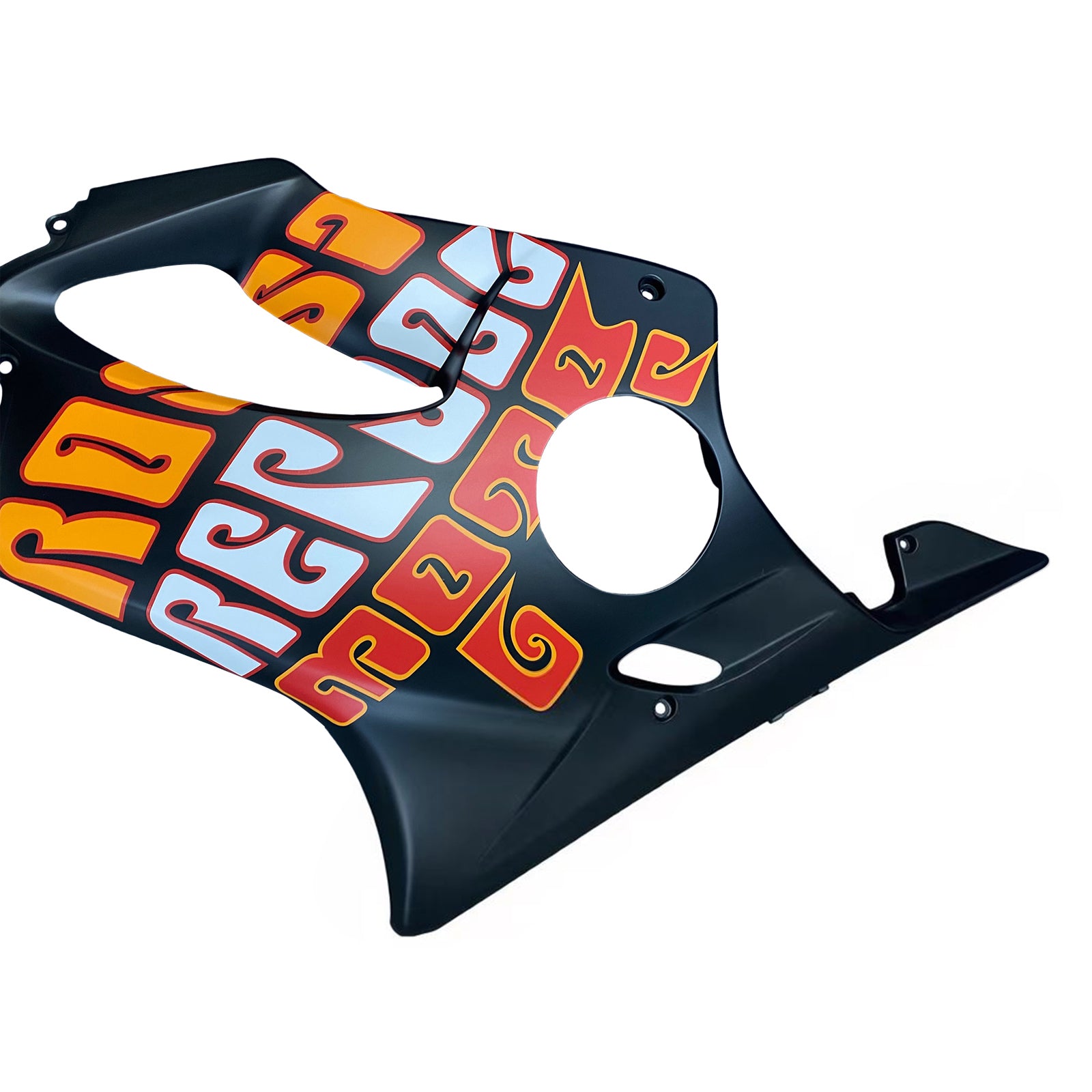 Amotopart 2004-2007 Honda CBR600 F4i Orange&Red Fairing Kit