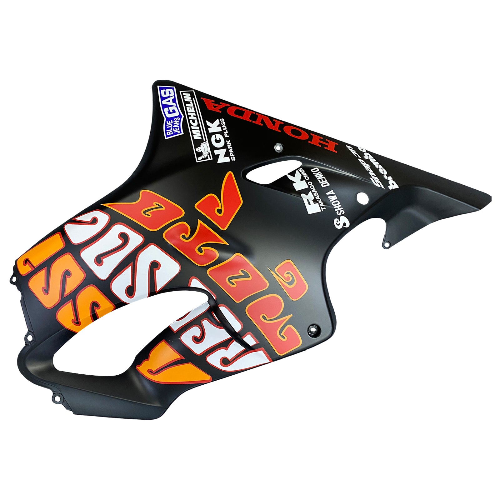 Amotopart 2004-2007 Honda CBR600 F4i Orange&Red Fairing Kit