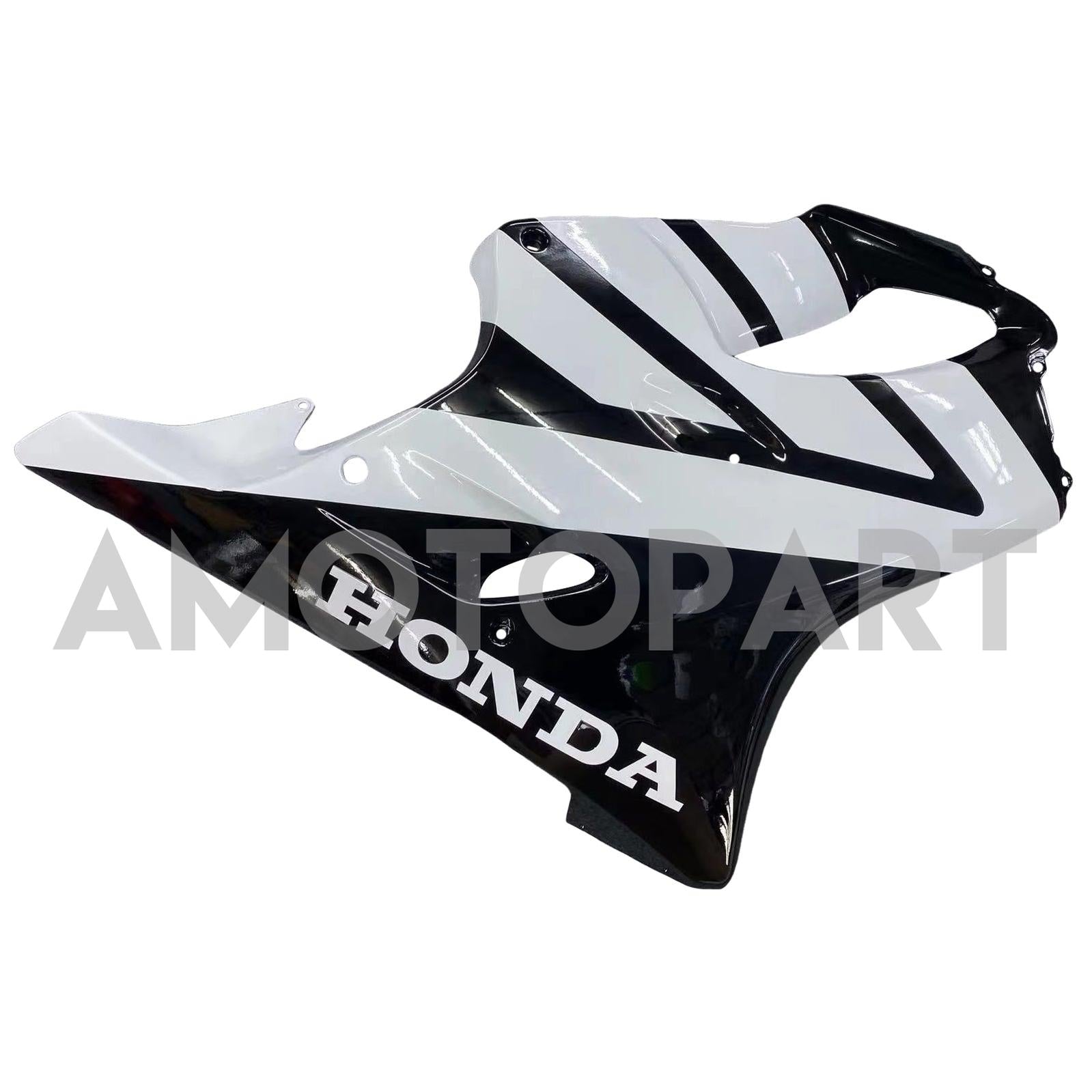Amotopart Honda CBR600 F4I 2004-2007 Black & White Fairing Kit