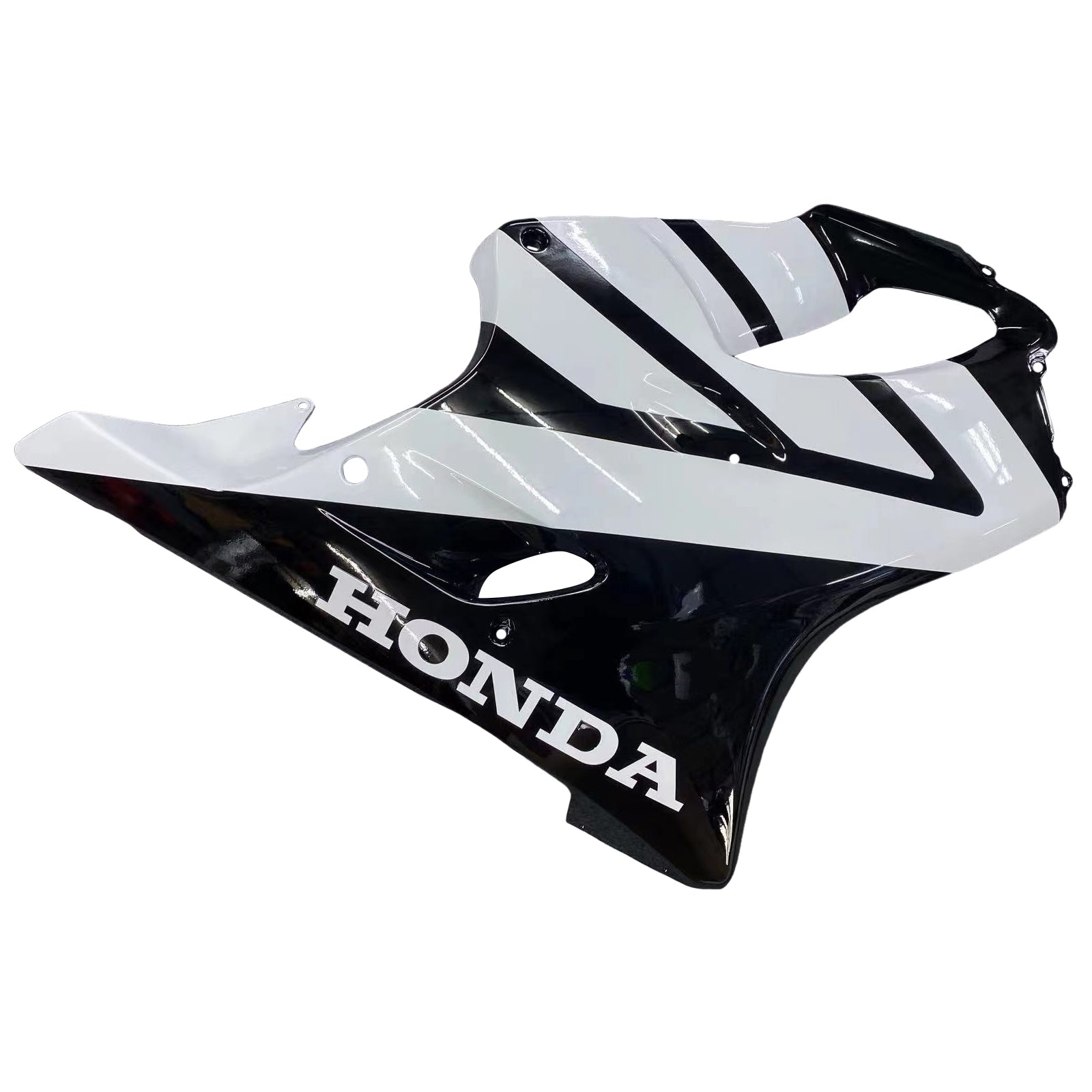 Amotopart Honda CBR600 F4i 2004–2007 Verkleidungsset in Schwarz und Weiß