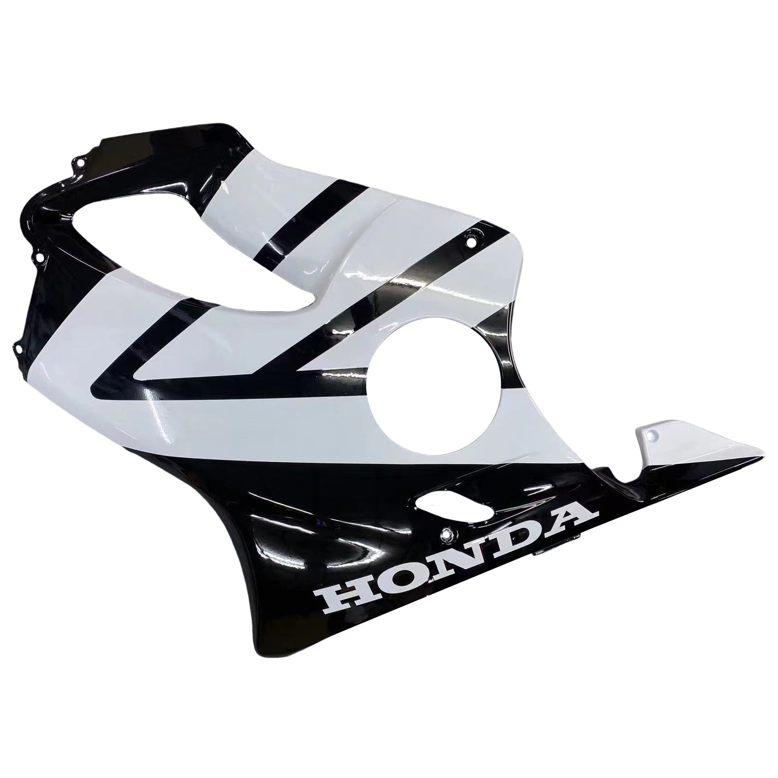 Amotopart Honda CBR600 F4i 2004-2007 Black&White Fairing Kit