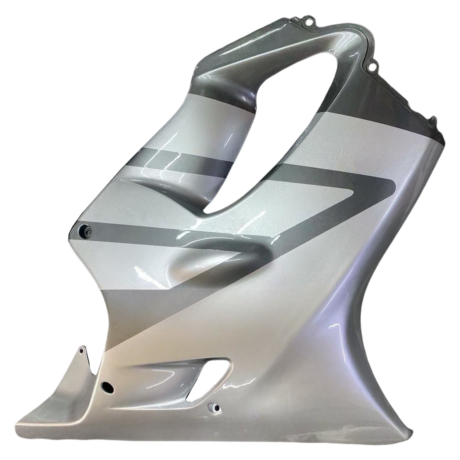 Amotopart Honda CBR600 F4I 2004-2007 Sliver & Gray Fairing Kit