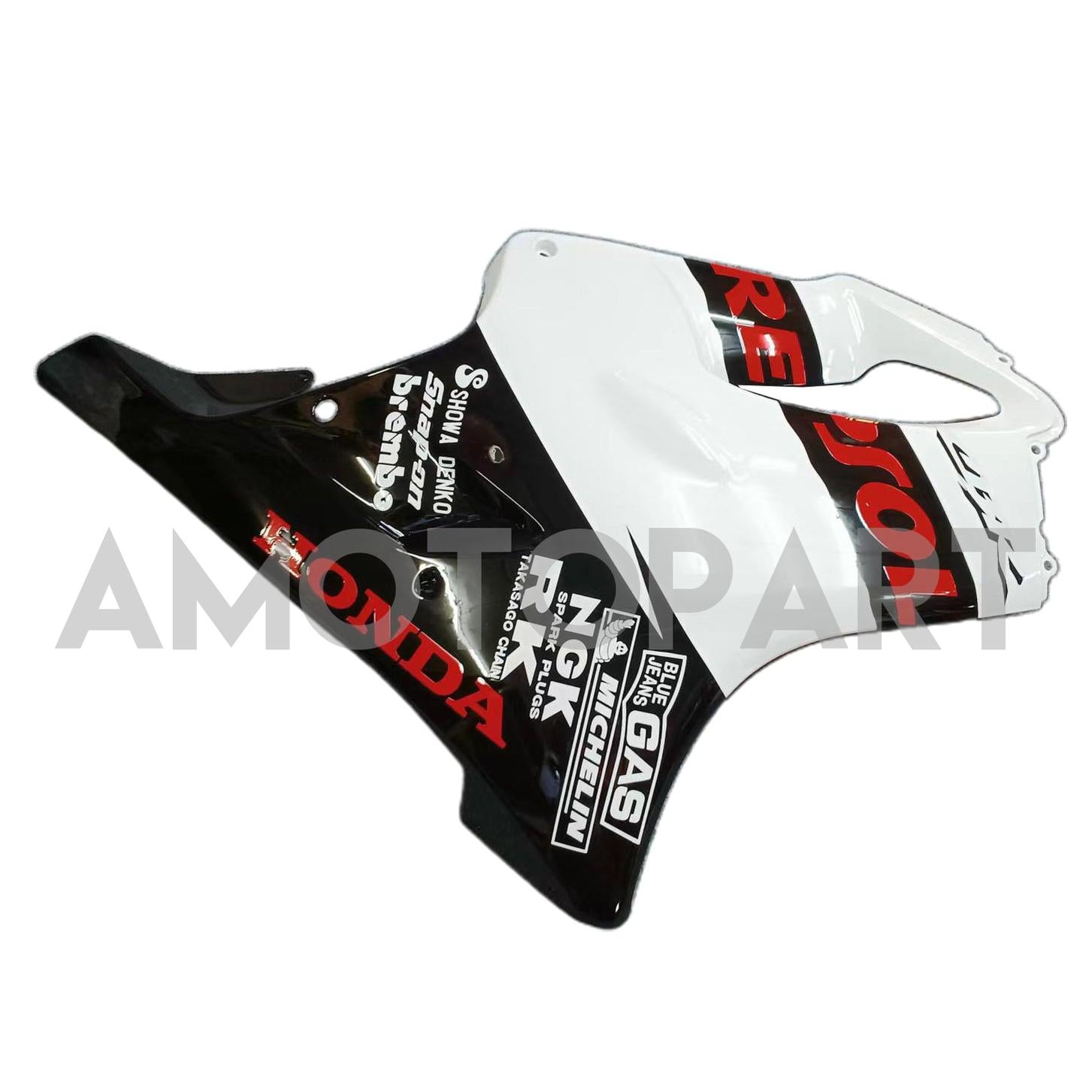 Amotopart Honda CBR600 F4I 2004-2007 White & Black Fairing Kit