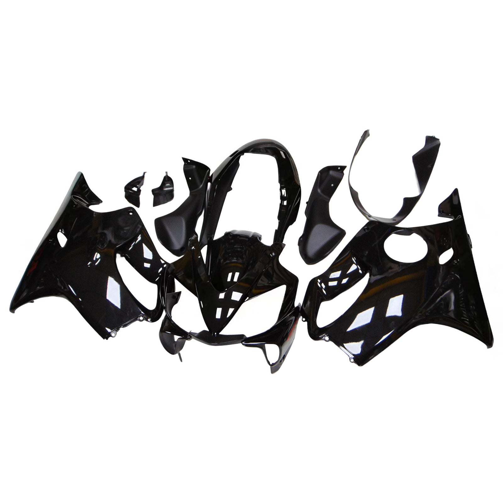 Amotopart Honda CBR600 F4I 2004-2007 Black Failing Kit
