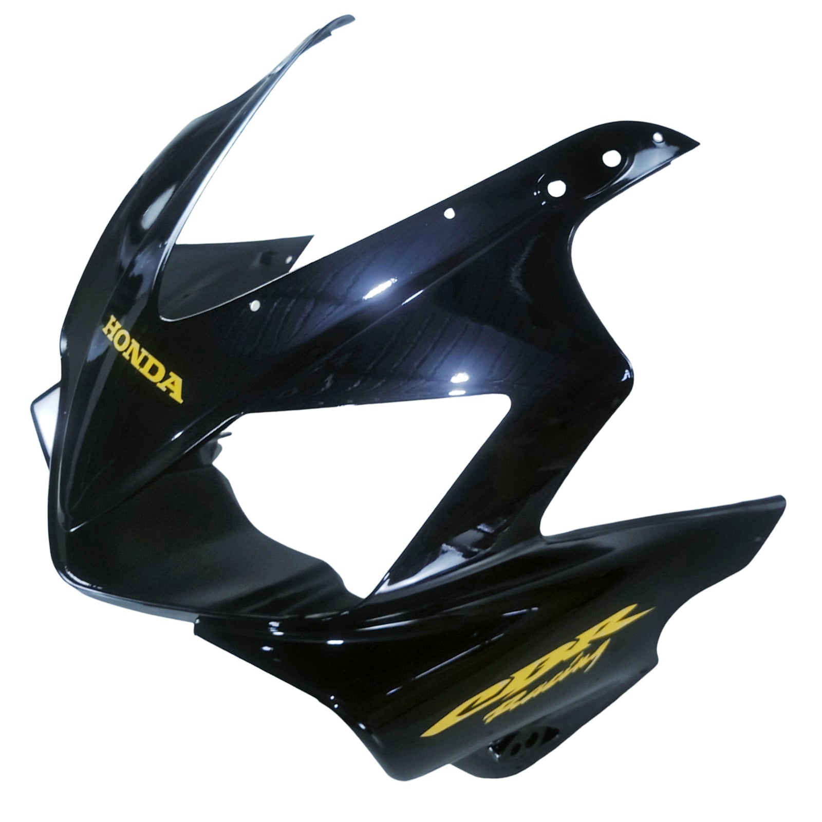 Amotopart 2004-2007 CBR600 F4I Honda Black mit gelbem Logoverkaufskit