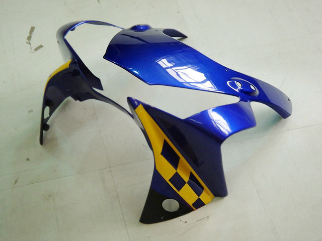Amotopart 2002-2003 Honda CBR954 Fairing Blue Multi Color Kit
