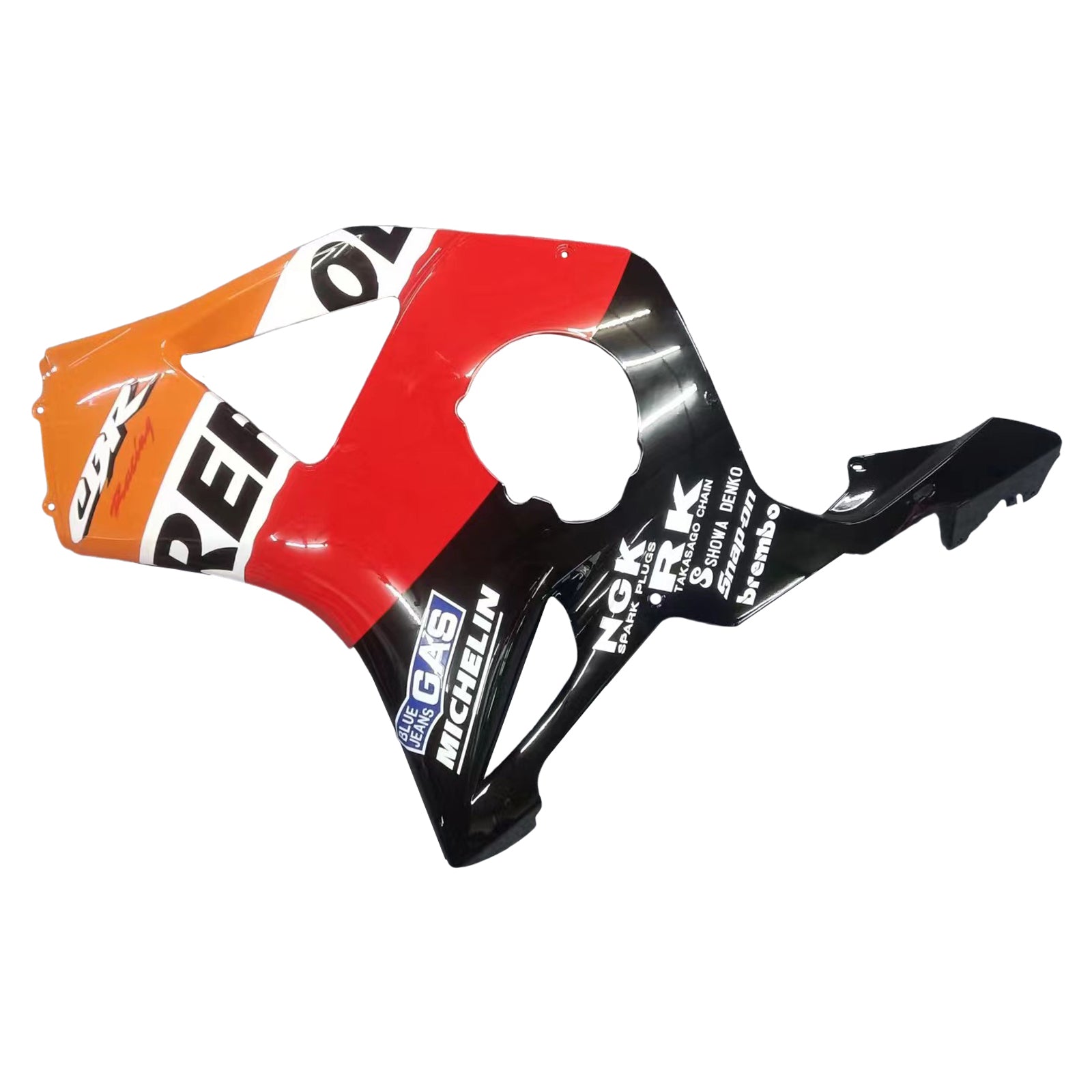 Amotopart 2002-2003 Honda CBR954 Fairing Orange&Black Kit