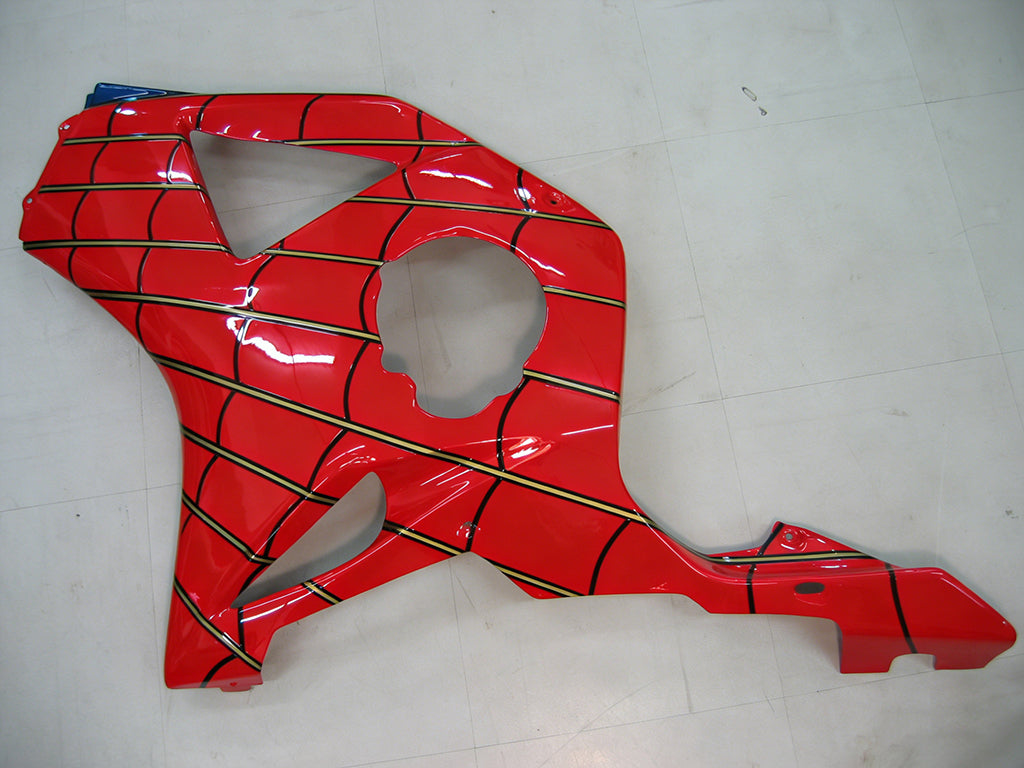 Amotopart 2002-2003 Honda CBR954 Fairing Red Spider Kit