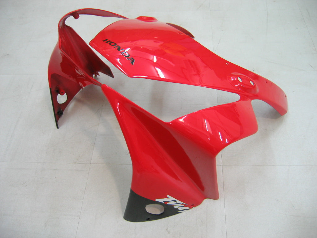 Amotopart 2002-2003 Honda CBR954 Kit de carénage rouge et noir