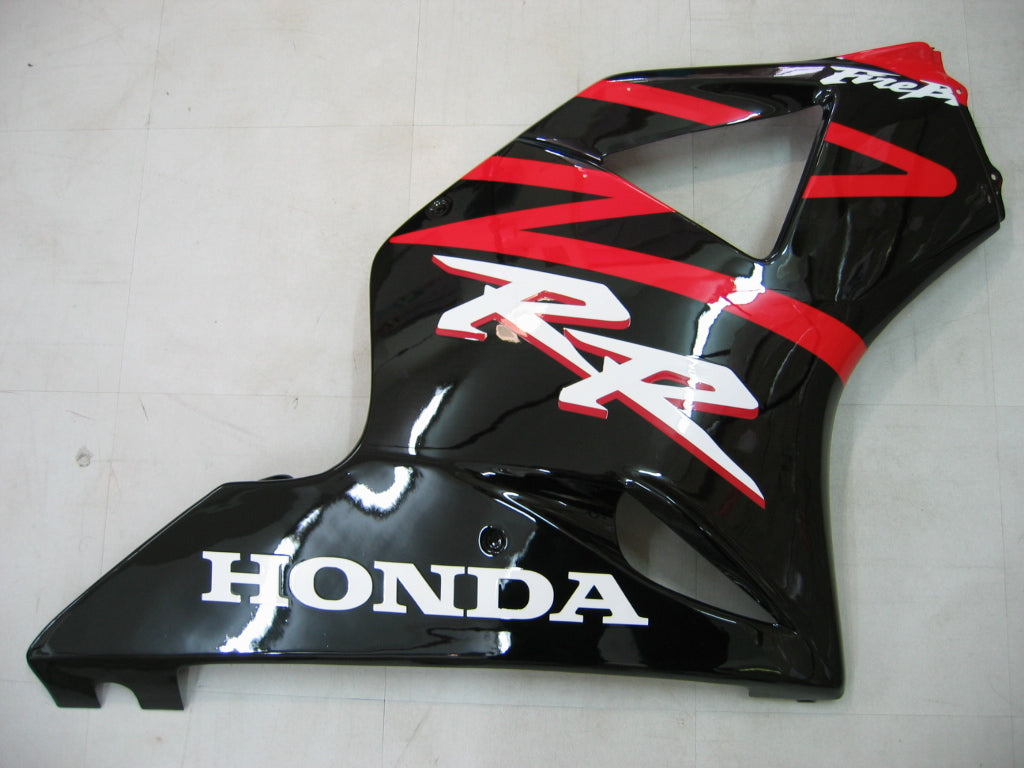 Amotopart 2002-2003 Honda CBR954 Kit de carénage rouge et noir