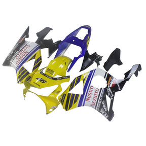 Amotopart 2002-2003 CBR954 Honda Blue&Yellow Fairing Kit