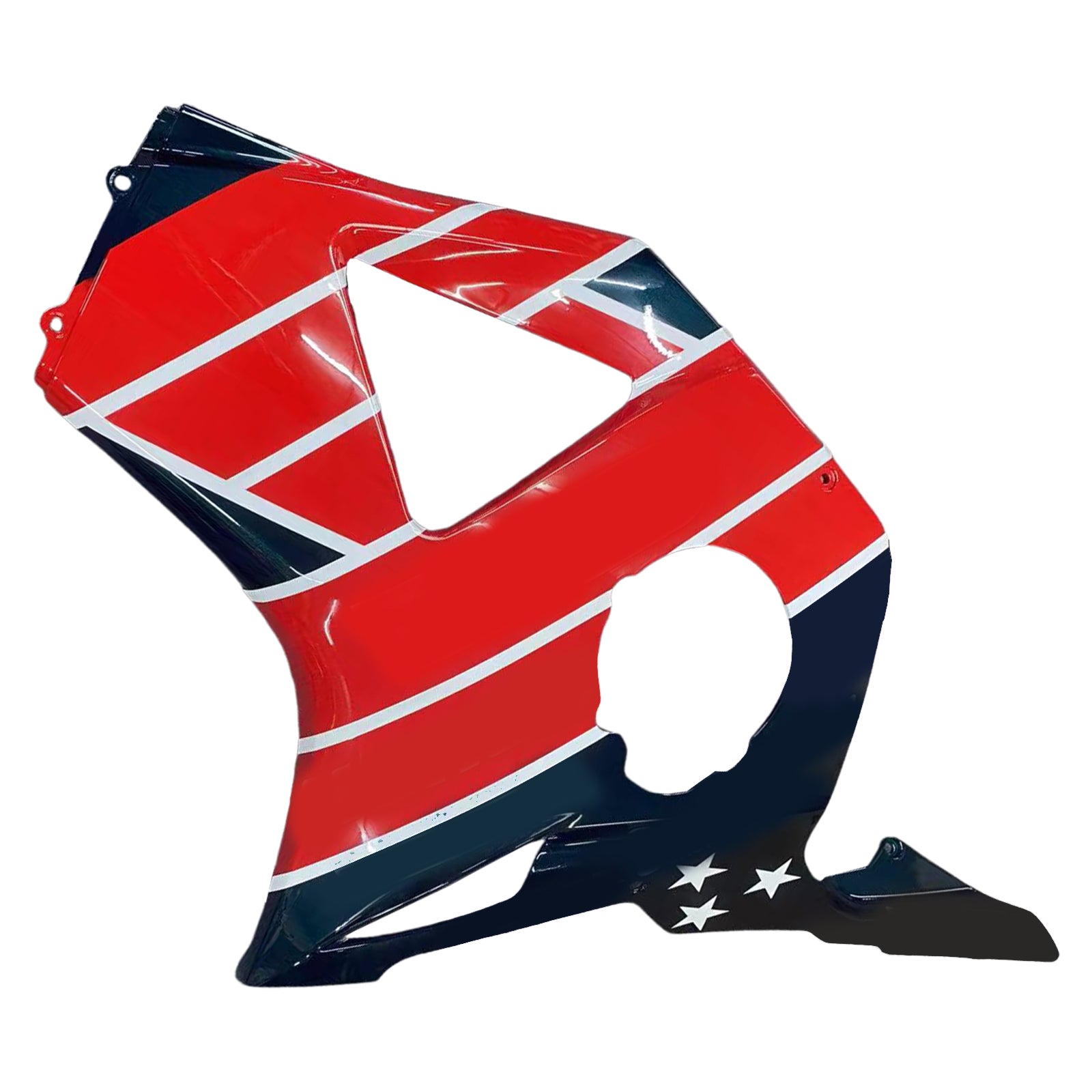 Amotopart 2002-2003 Honda CBR954 Red Black Fairing Kit